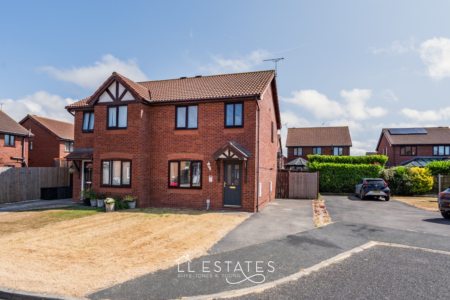 3 bed semi-detached house for sale in Walnut Crescent, Rhyl. LL18 4PQ