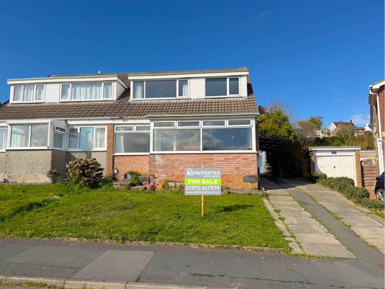 4 Bed Semi Detached House For Sale In Rhoshendre, Aberystwyth, (Ref: 710887), SY23