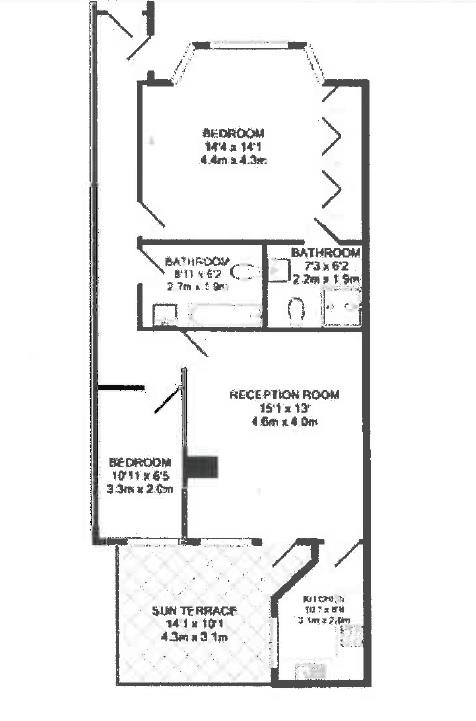 2 bed flat to rent in Tufnell Park Road - Property Floorplan