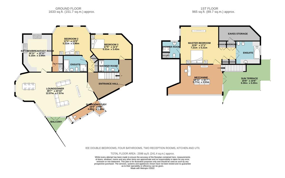 3 bed flat for sale in Apartment ,  The Springs, Bowdon, Altrincham - Property floorplan