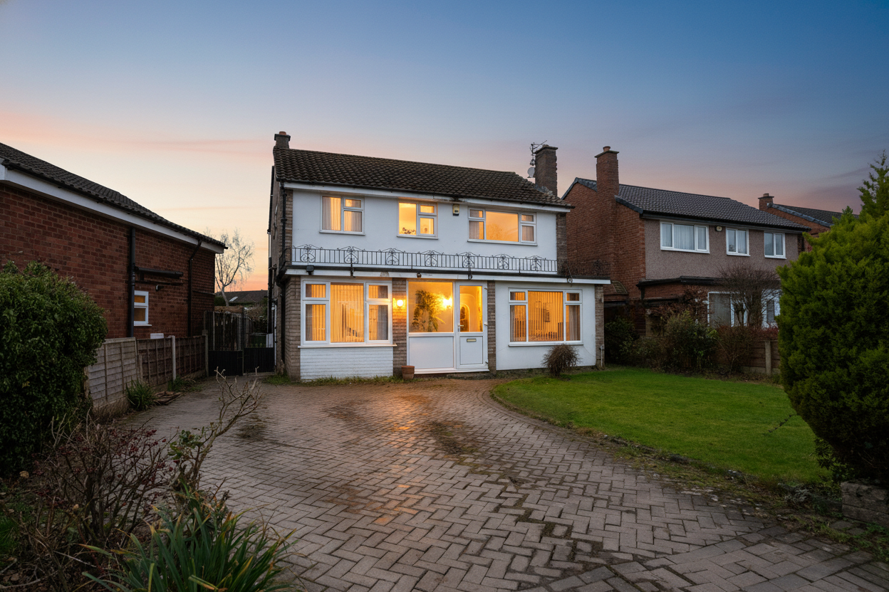 3 bed detached house for sale in Oakdale Drive, Heald Green, Cheadle - Property Image 1