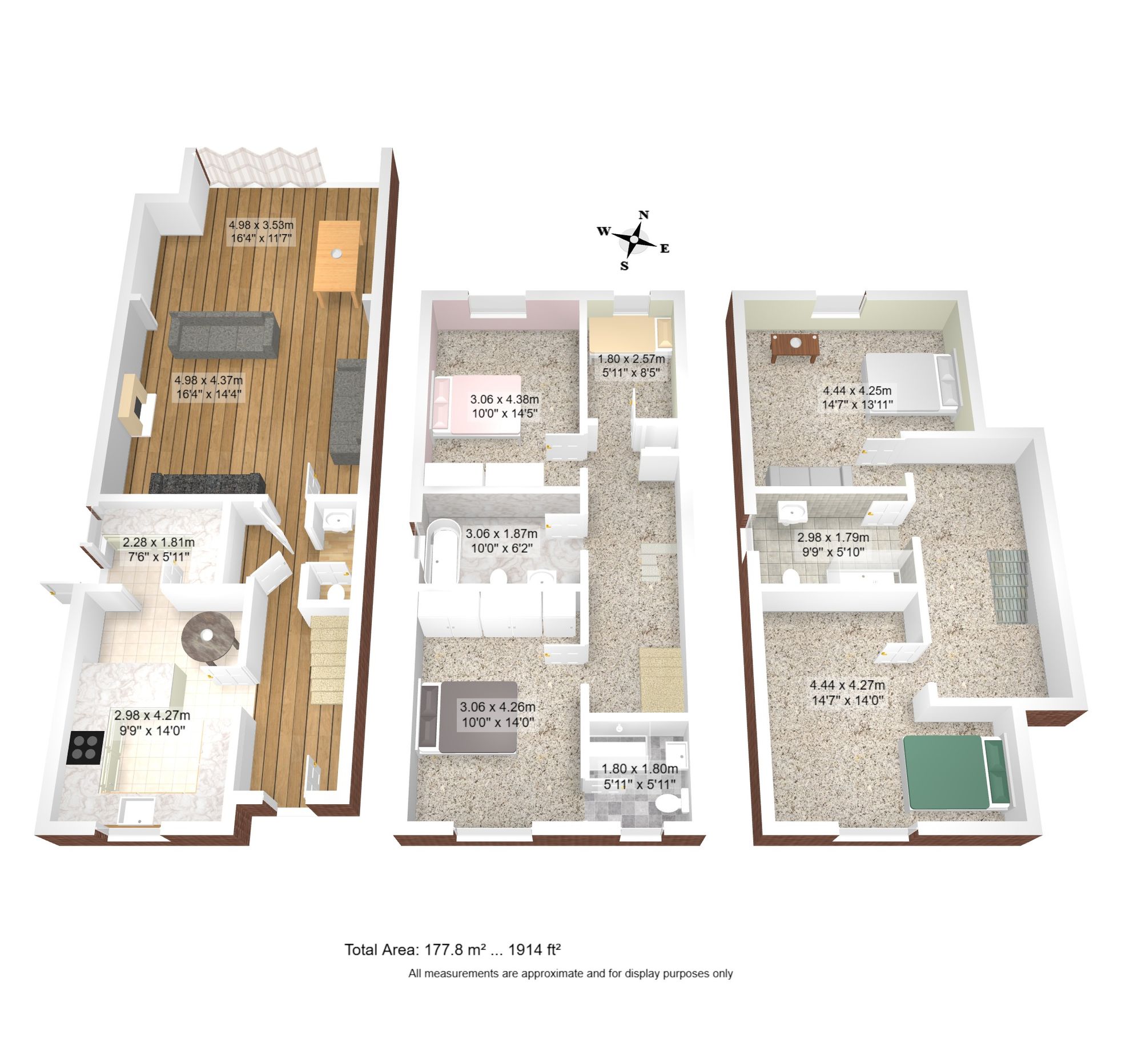 5 bed semi-detached house for sale in Manchester Road, Rixton, WA3 - Property floorplan