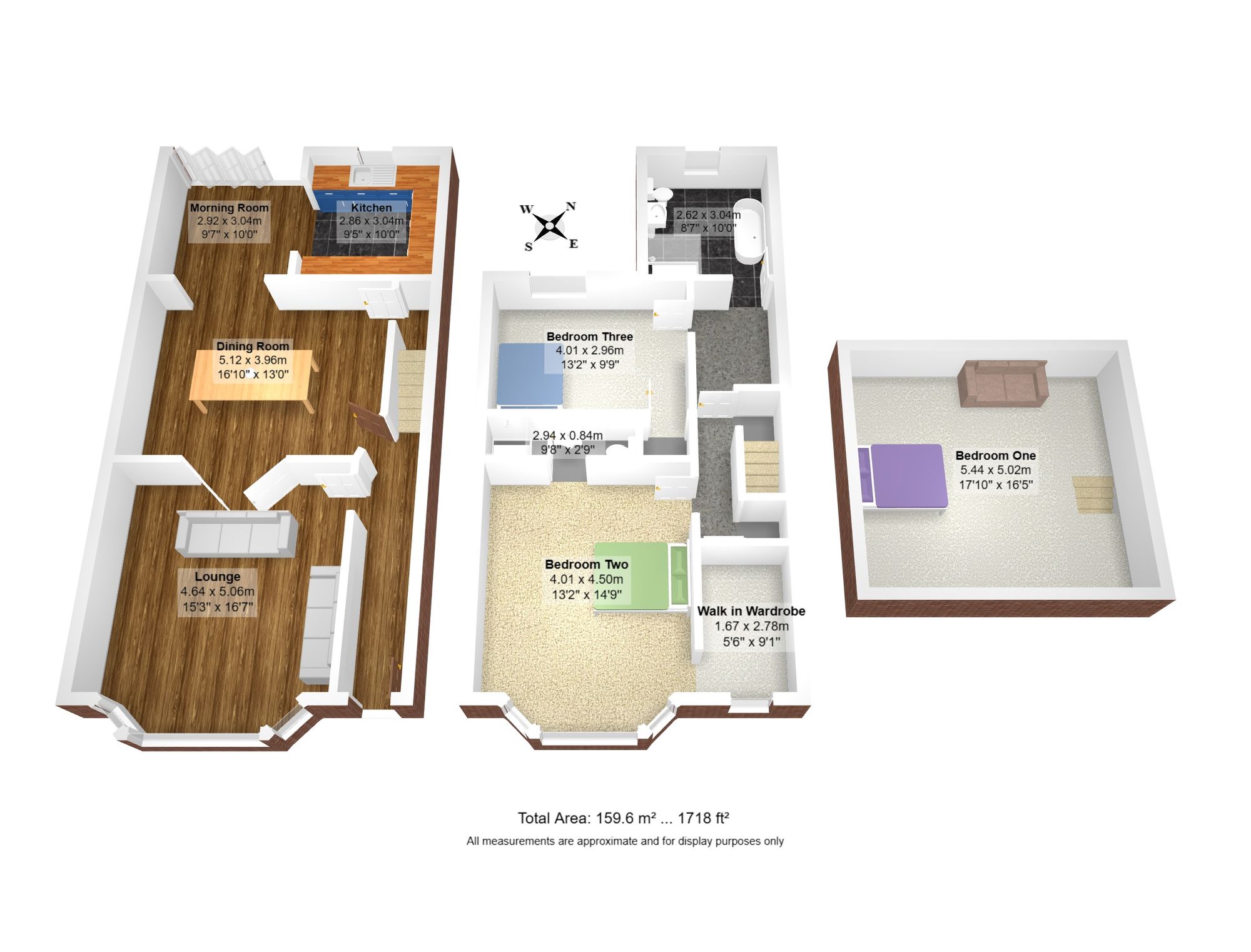 3 bed end of terrace house for sale in Liverpool Road, Cadishead, M44 - Property floorplan