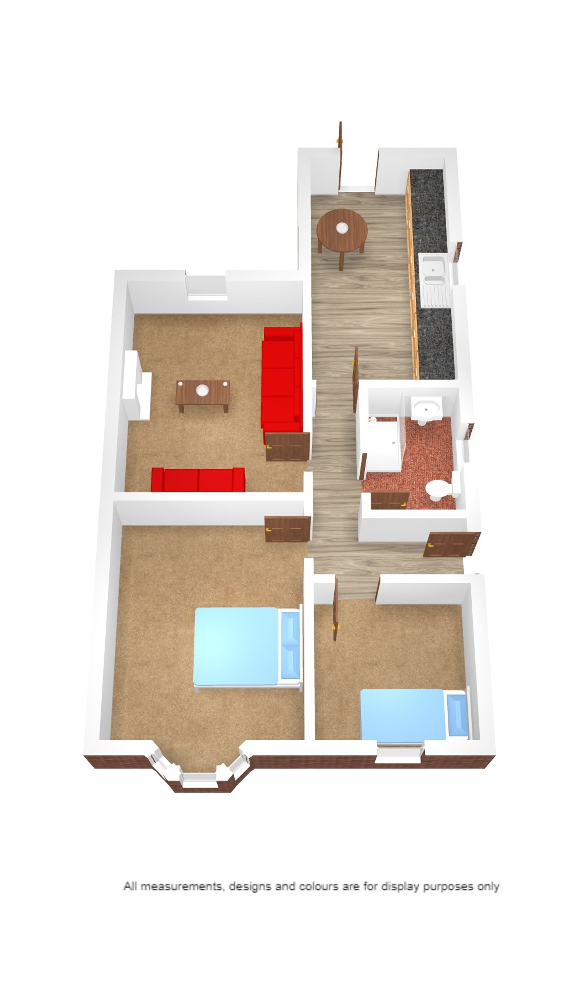 2 bed bungalow for sale in Platts Drive, Irlam, M44 - Property floorplan