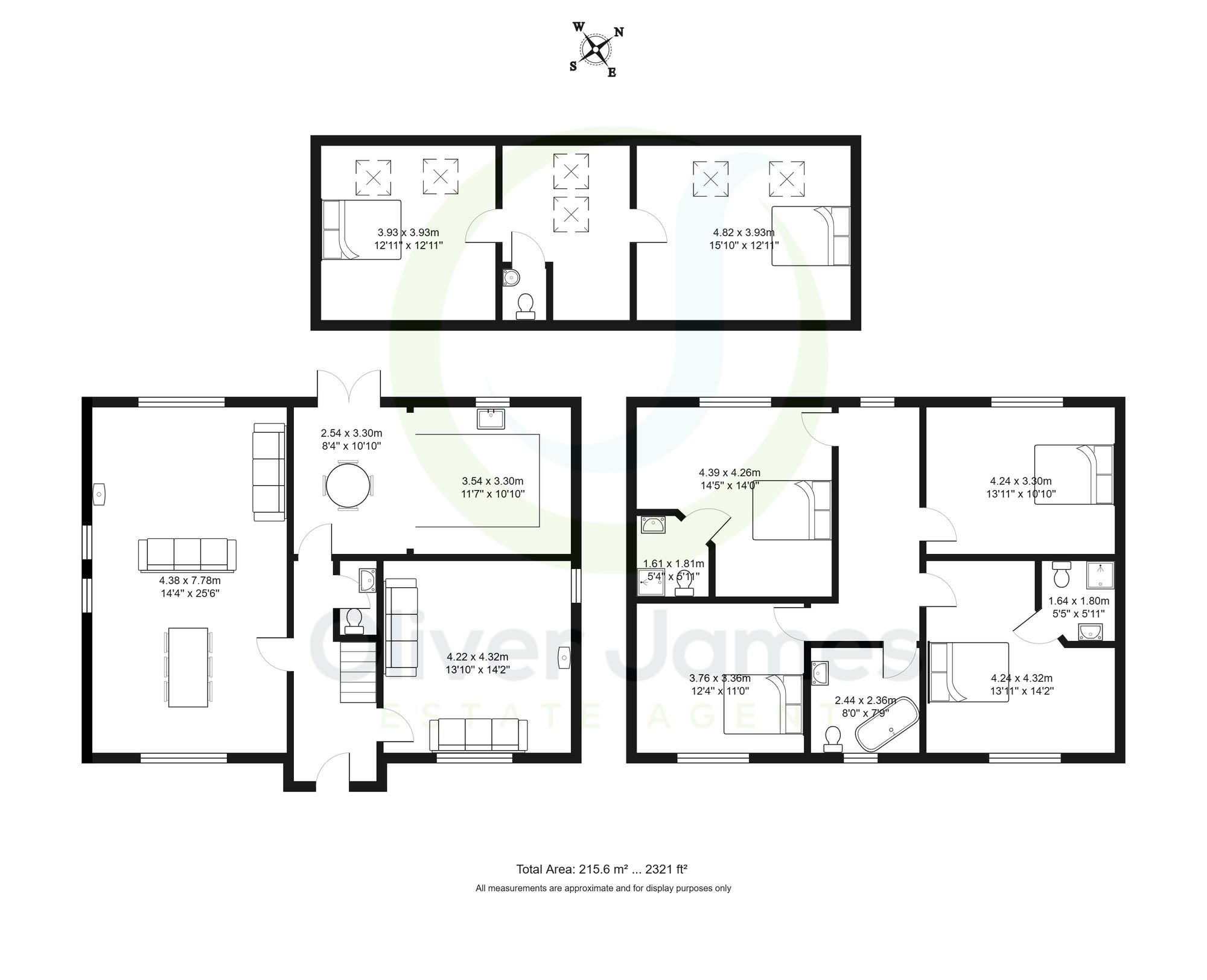 6 bed detached house for sale in Holly Bush Lane, Rixton, WA3 - Property floorplan