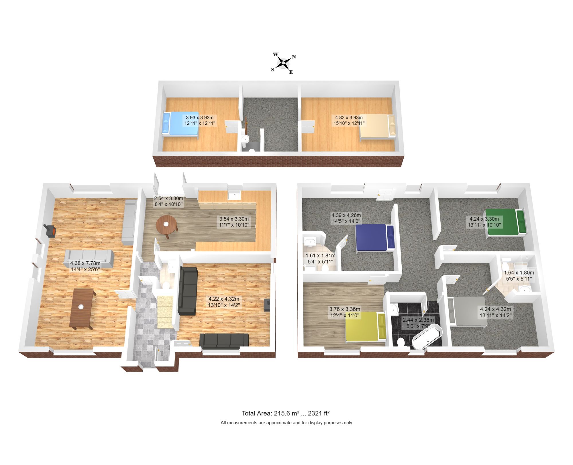 6 bed detached house for sale in Holly Bush Lane, Rixton, WA3 - Property floorplan