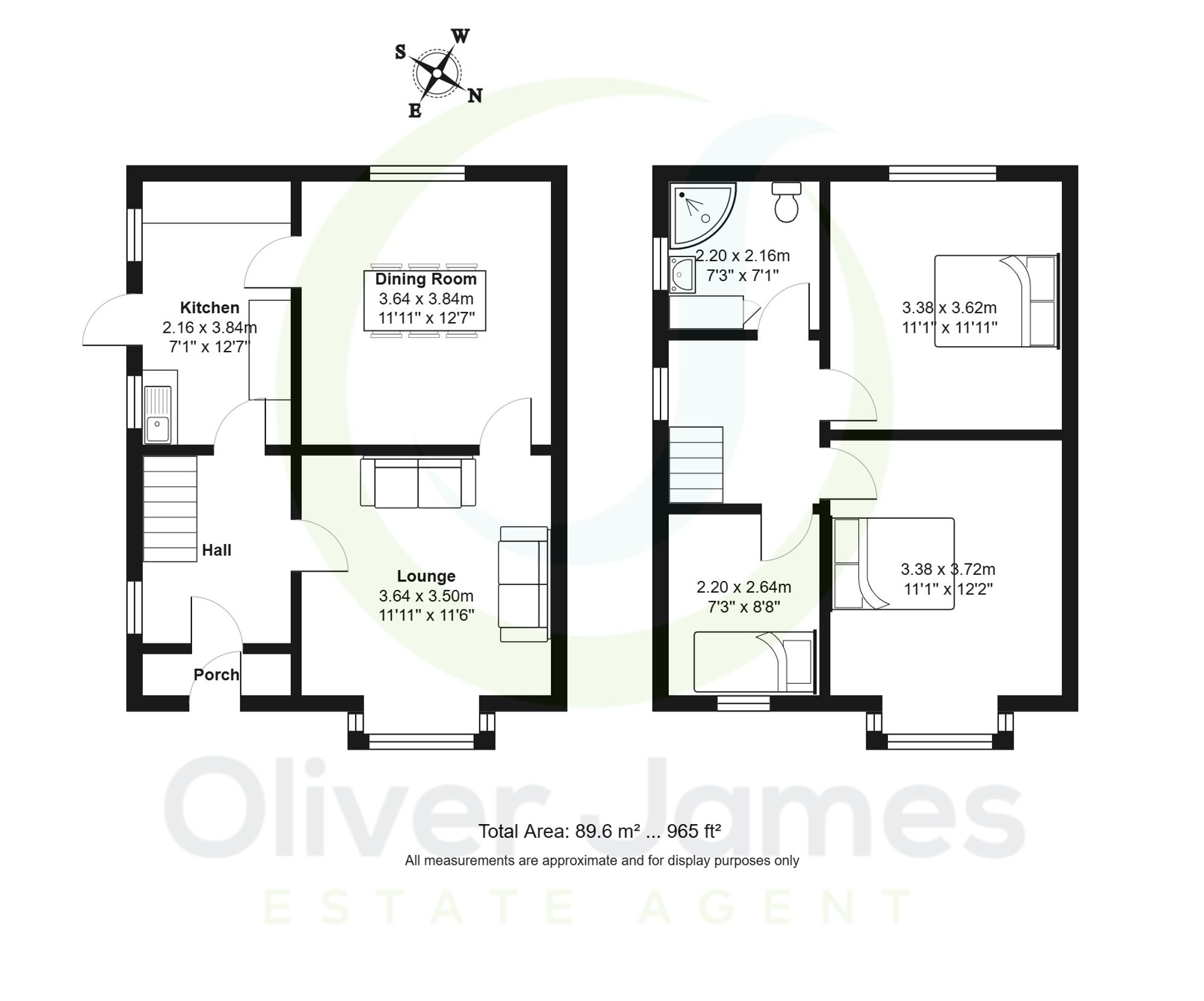 3 bed semi-detached house for sale in Moorfield Road, Irlam, M44 - Property floorplan