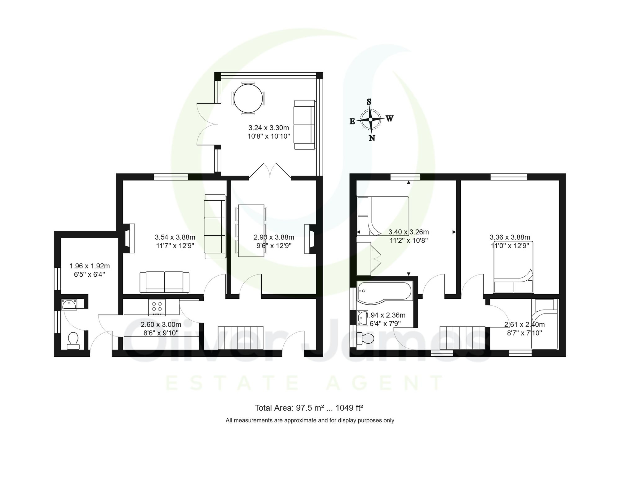 3 bed semi-detached house for sale in Birch Road, Rixton, WA3 - Property floorplan