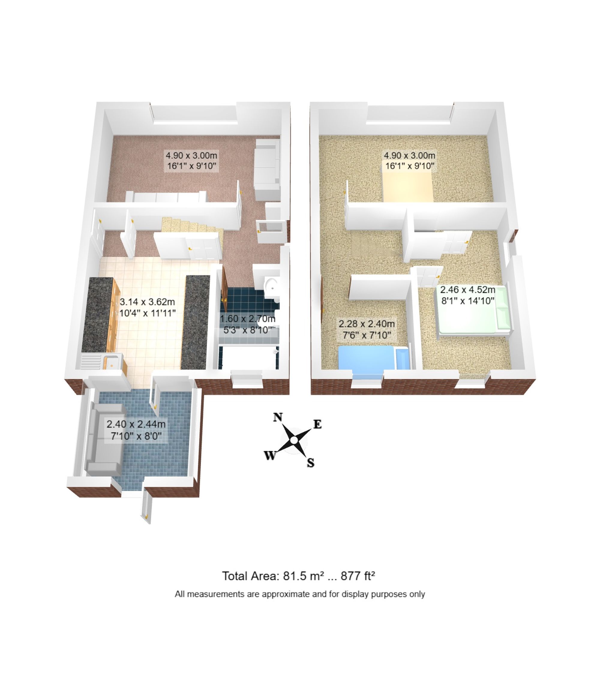 3 bed semi-detached house for sale in Fir Street, Cadishead, M44 - Property floorplan