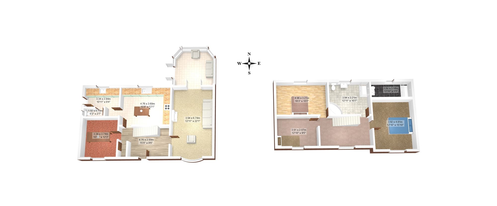 3 bed detached house for sale in Holly Bush Lane, Rixton, WA3 - Property floorplan
