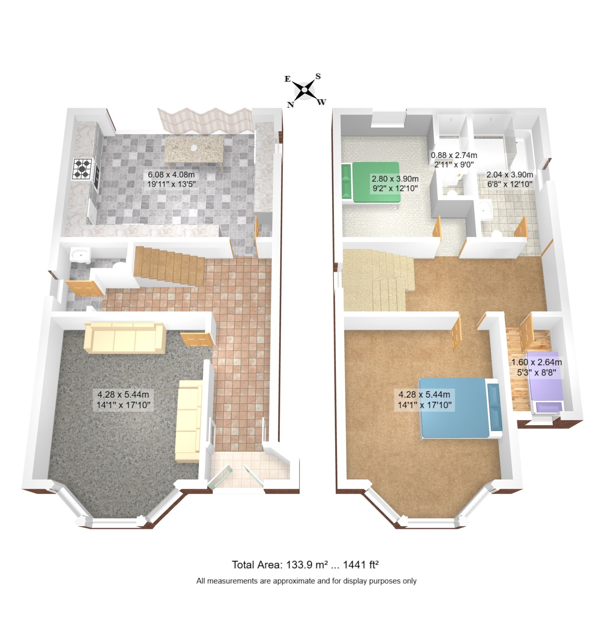 3 bed semi-detached house for sale in Liverpool Road, Irlam, M44 - Property floorplan