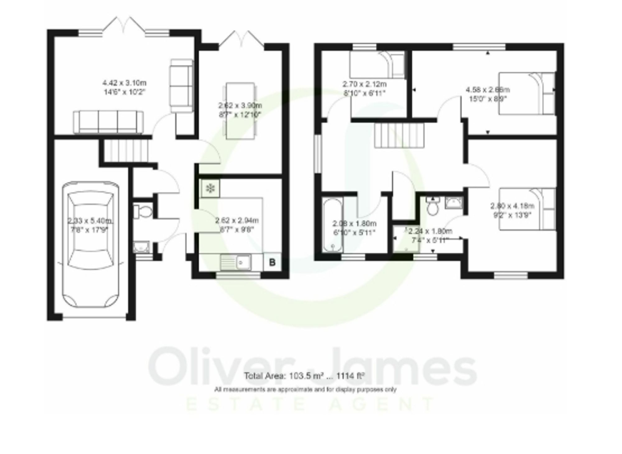3 bed detached house for sale in Dean Road, Cadishead, M44 - Property floorplan
