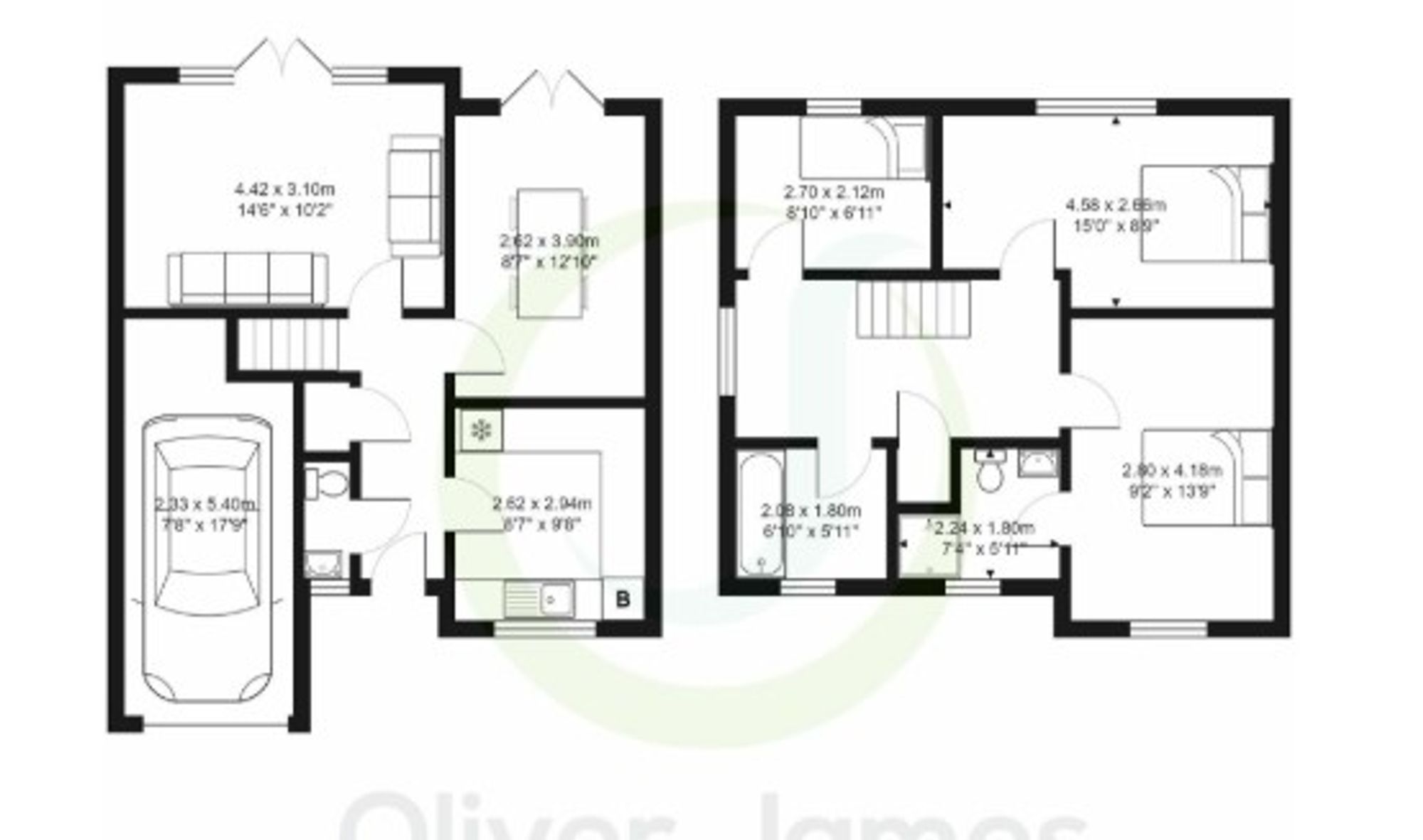 3 bed detached house for sale in Dean Road, Cadishead, M44 - Property floorplan