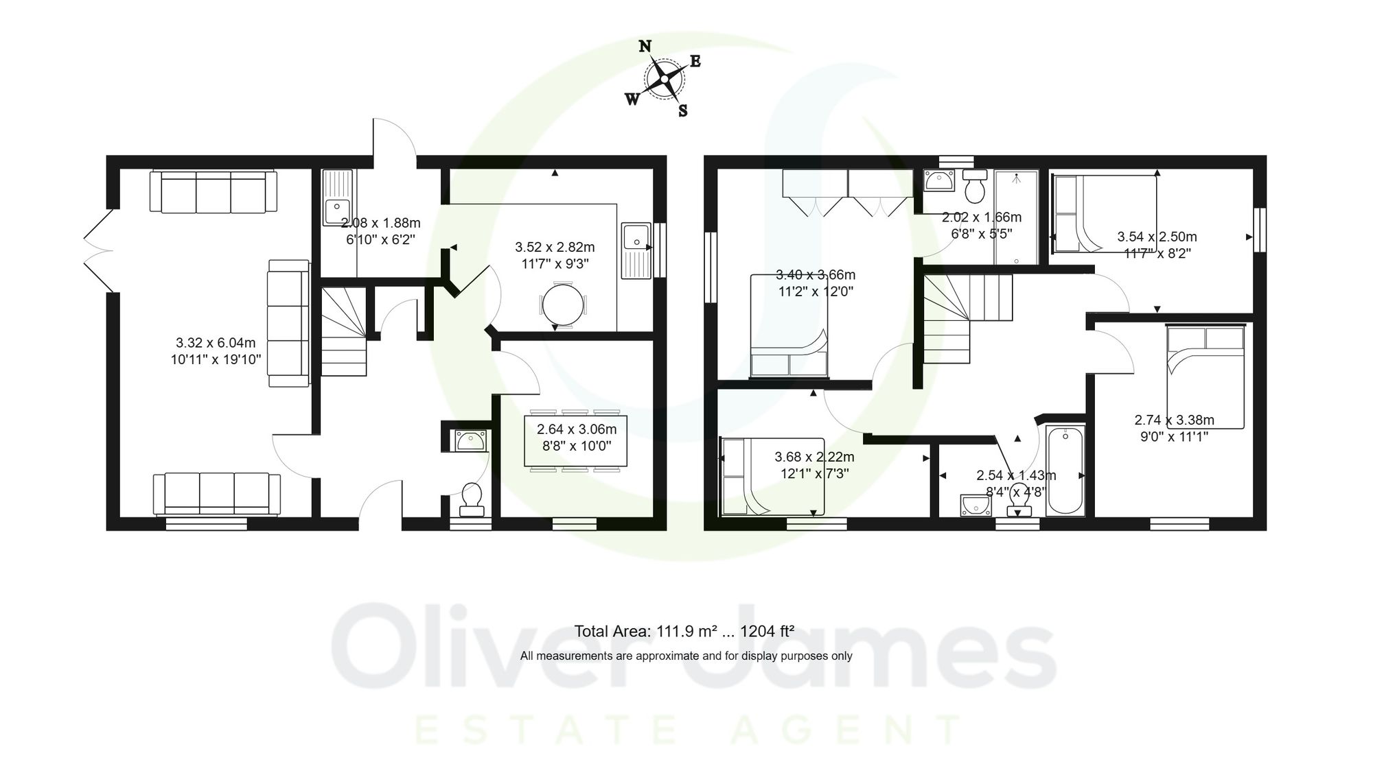 4 bed detached house for sale in Roseway Avenue, Cadishead, M44 - Property floorplan