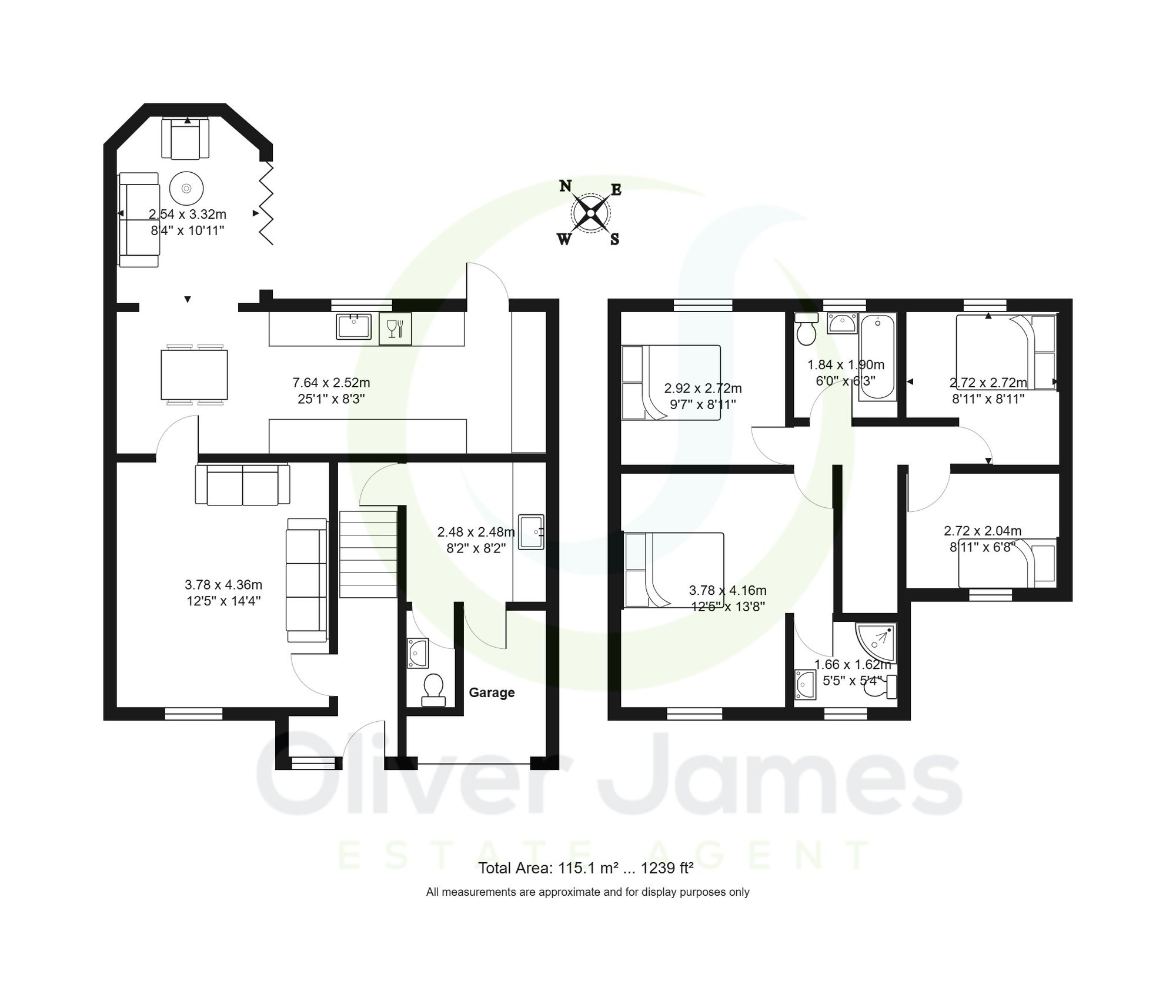 4 bed detached house for sale in Claydon Gardens, Rixton, WA3 - Property floorplan