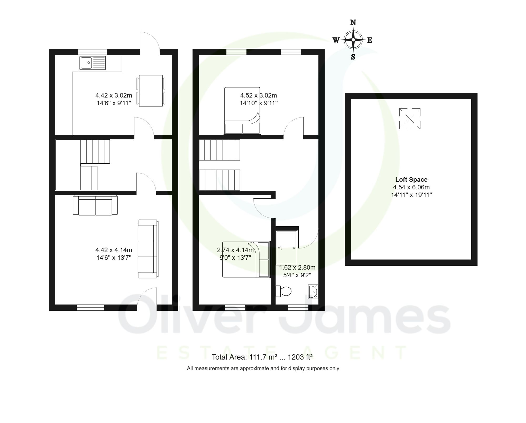 2 bed terraced house for sale in Protector Way, Irlam, M44 - Property floorplan