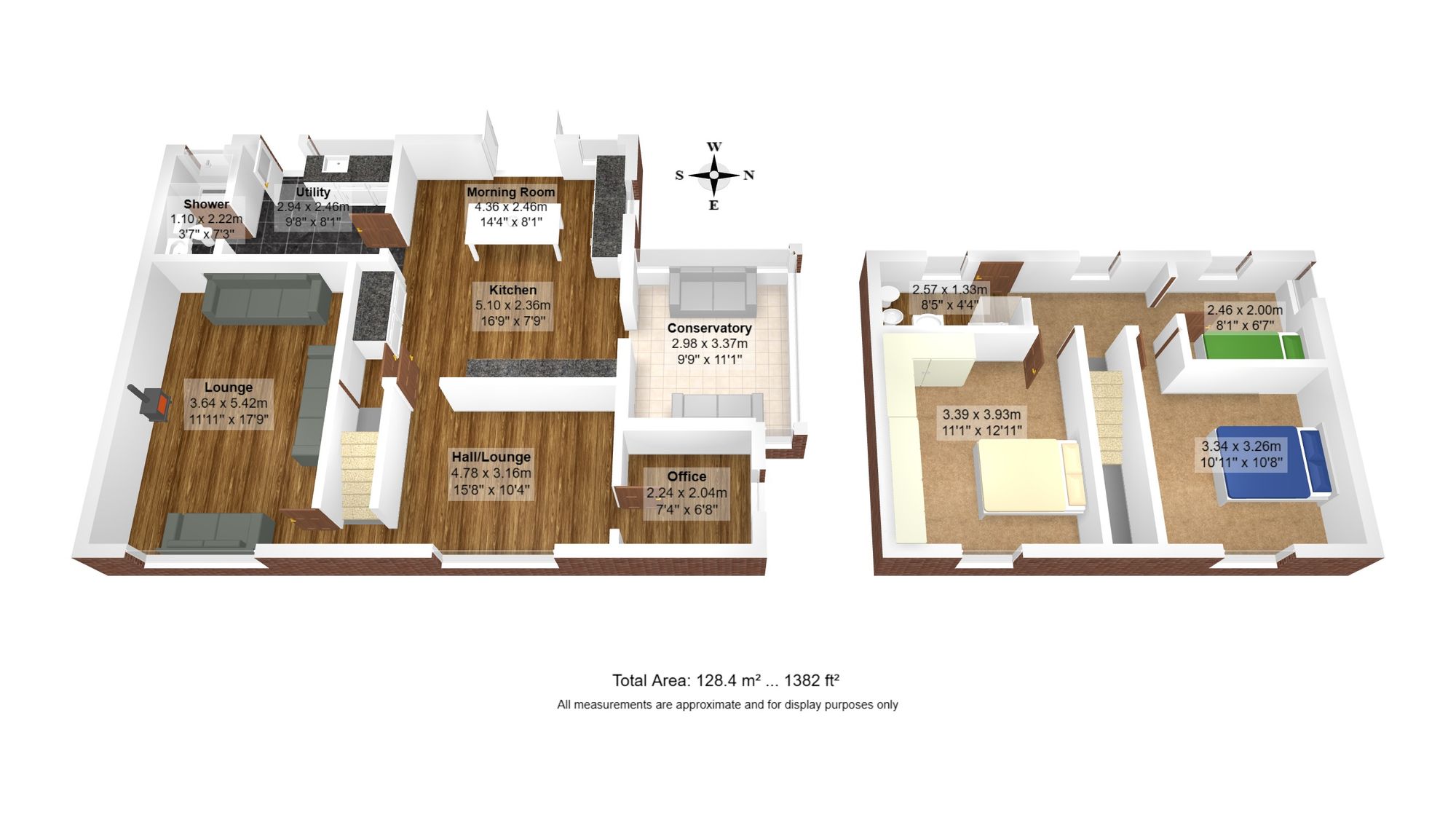 3 bed detached house for sale in Astley Road, Irlam, M44 - Property floorplan