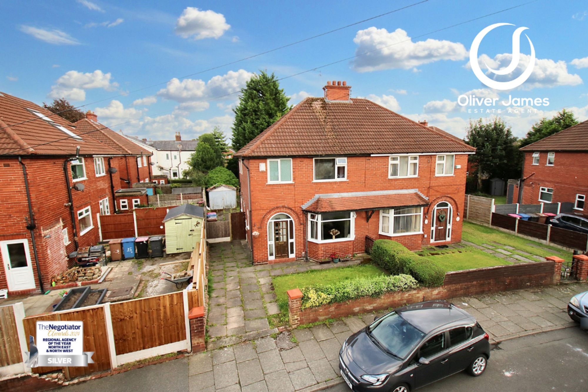 3 bed semi-detached house for sale in Devon Road, Cadishead, M44 - Property Image 1