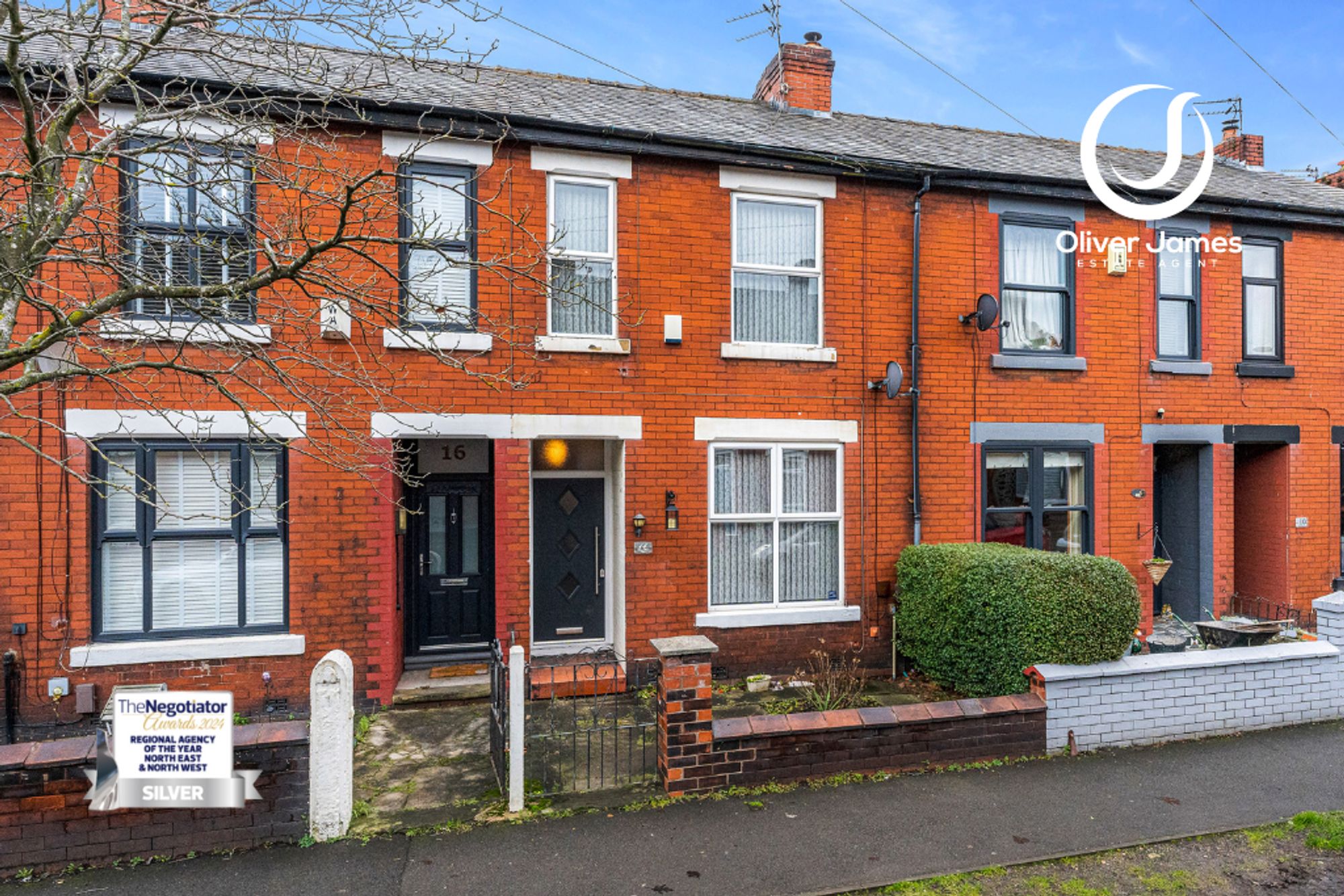 2 bed terraced house for sale in Prospect Road, Cadishead, M44  - Property Image 1