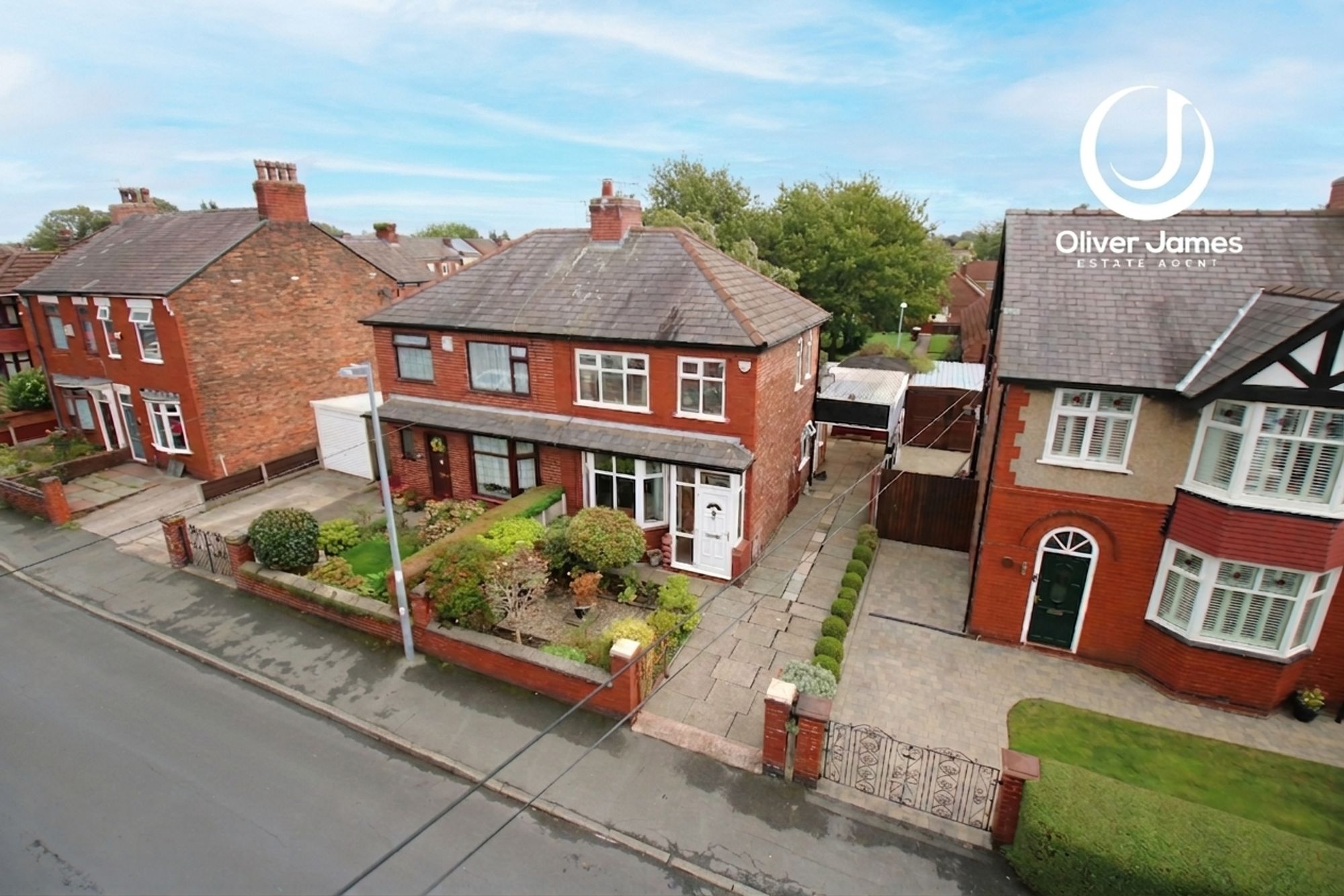 2 bed semi-detached house for sale in Moss Side Road, Cadishead, M44  - Property Image 1