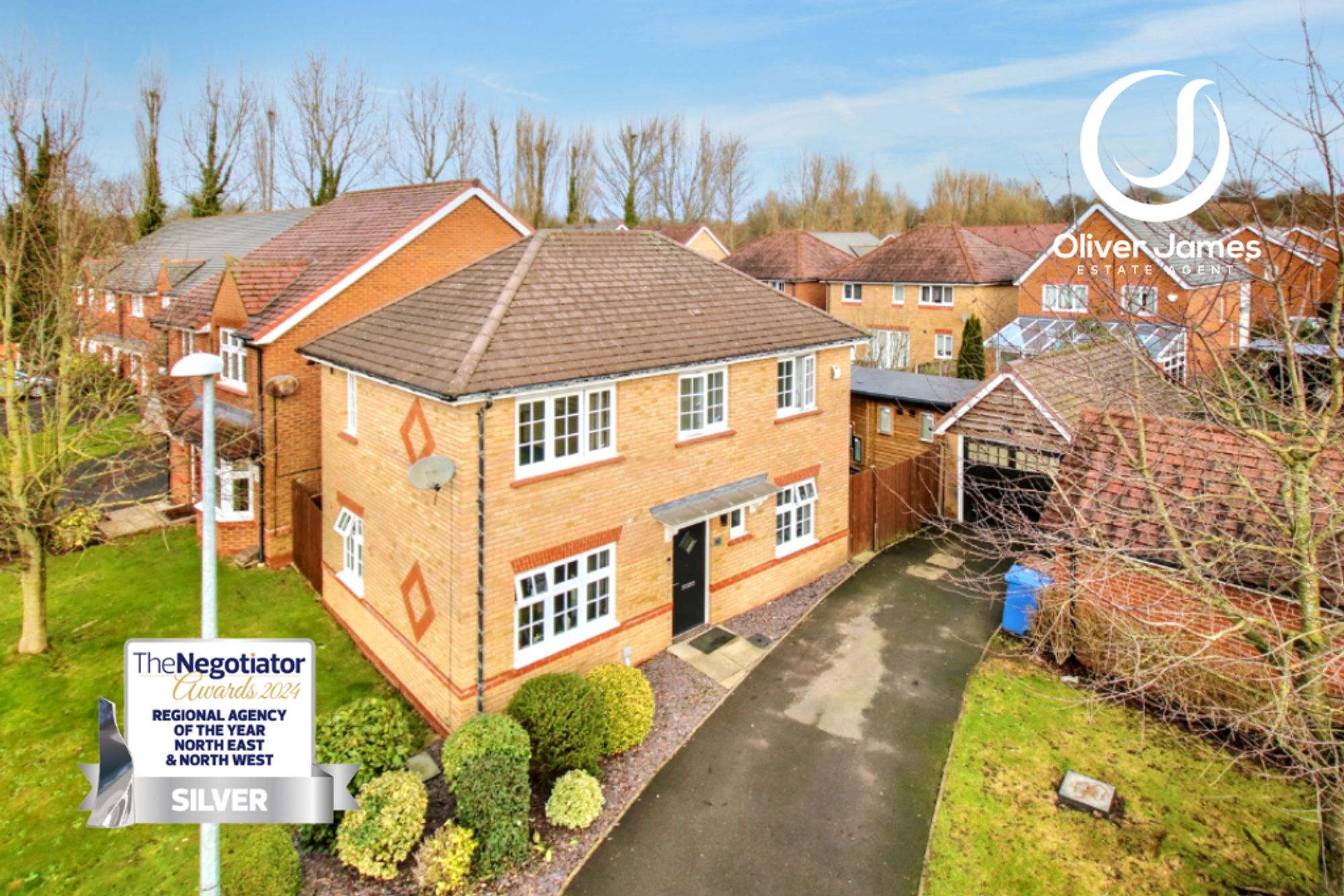 3 bed detached house for sale in Roseway Avenue, Cadishead, M44  - Property Image 1