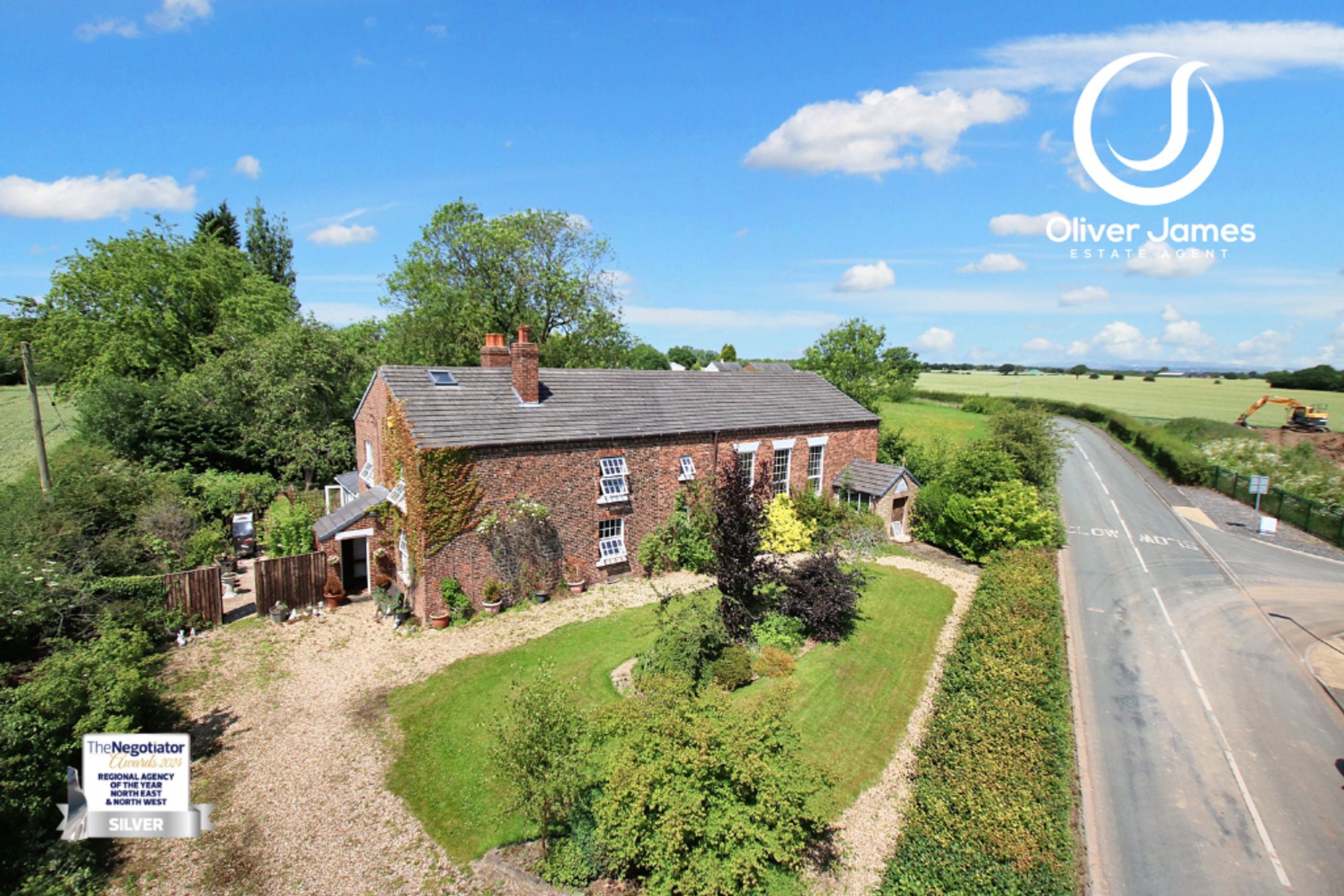 4 bed detached house for sale in Moss Side Lane, Rixton, WA3 11