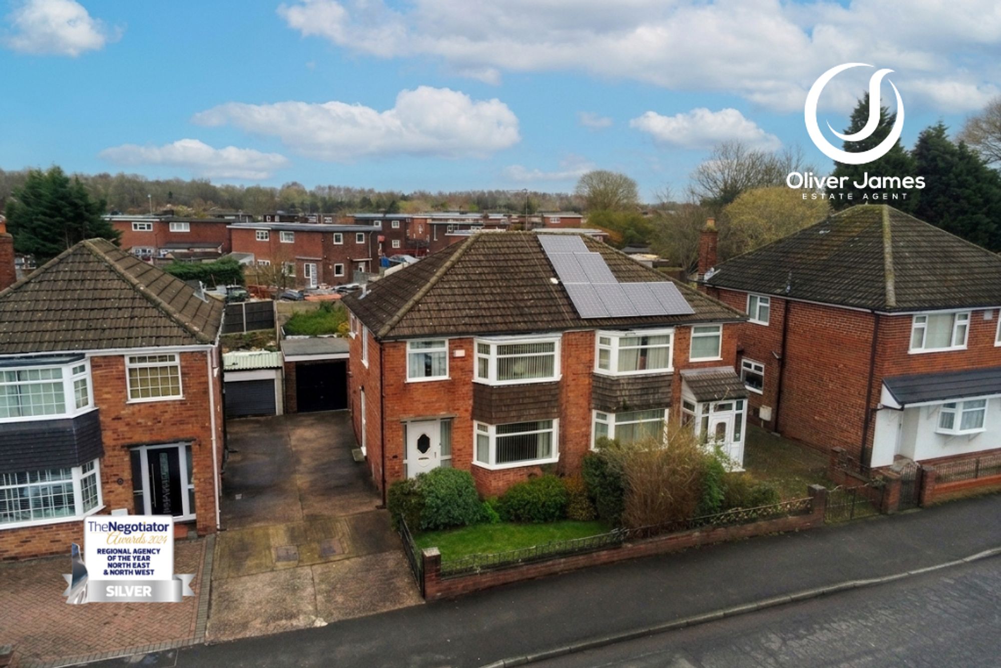 3 bed semi-detached house for sale in Lords Street, Cadishead, M44 - Property Image 1