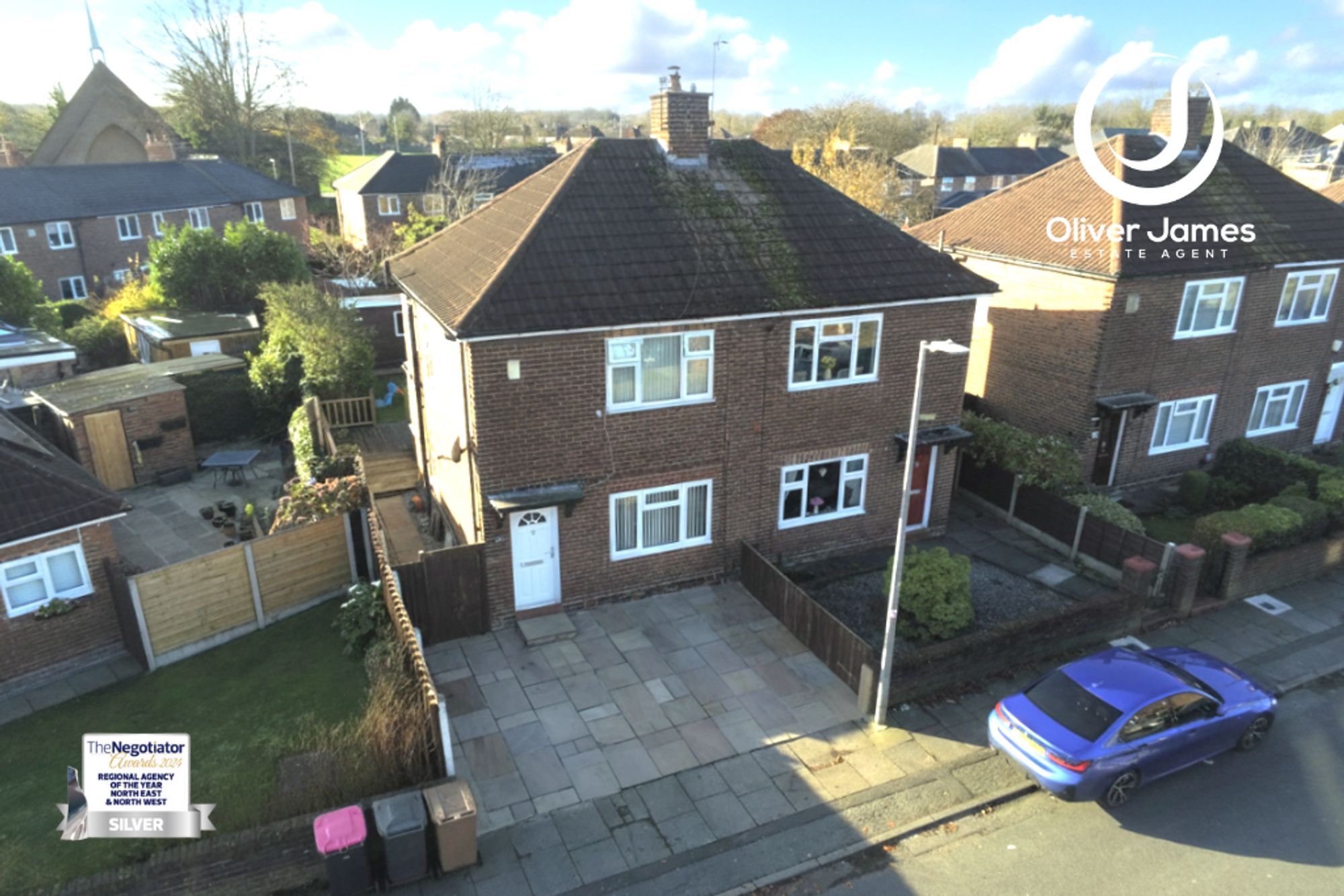 2 bed semi-detached house for sale in Warwick Road, Cadishead, M44