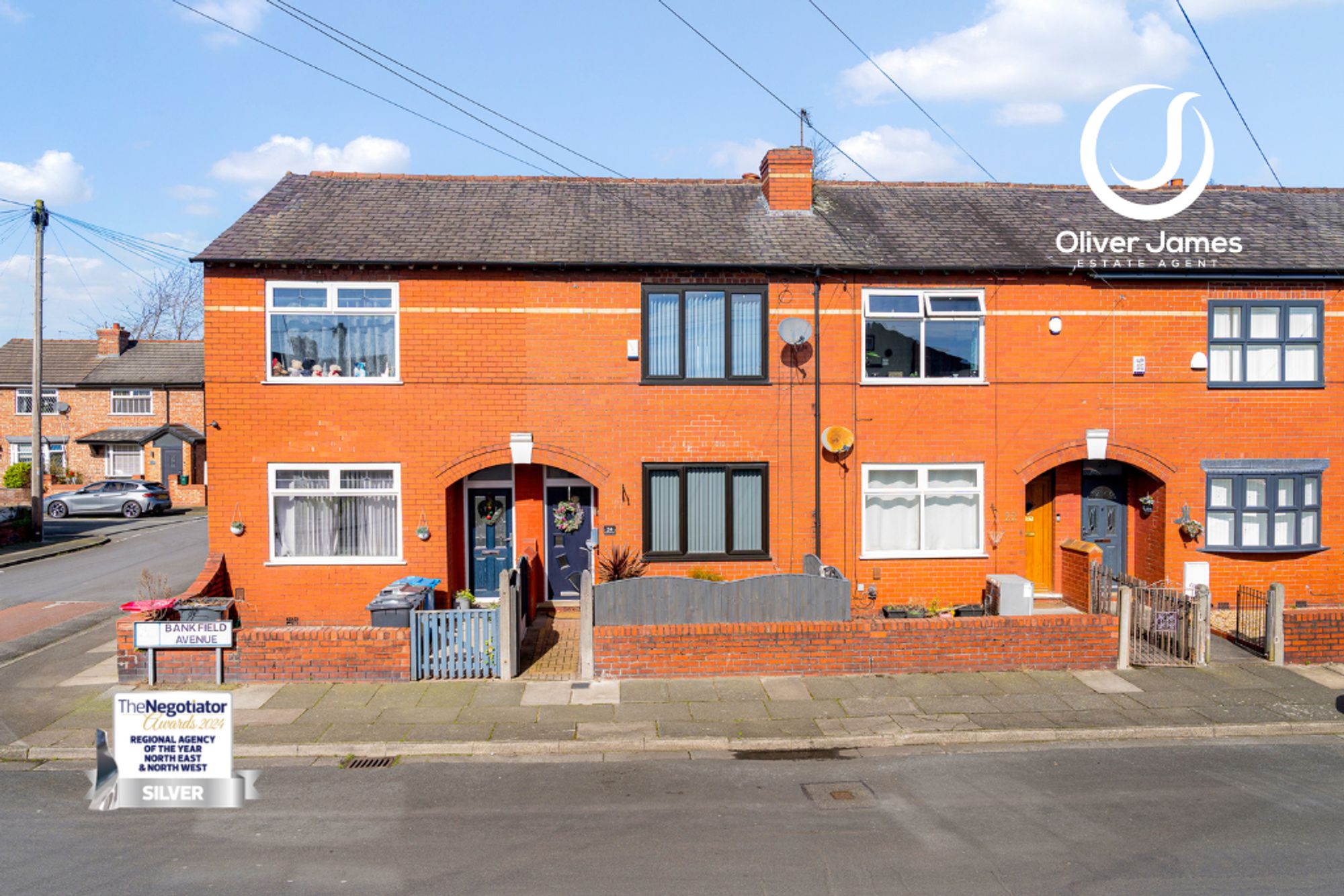 2 bed terraced house for sale in Bankfield Avenue, Cadishead, M44 - Property Image 1