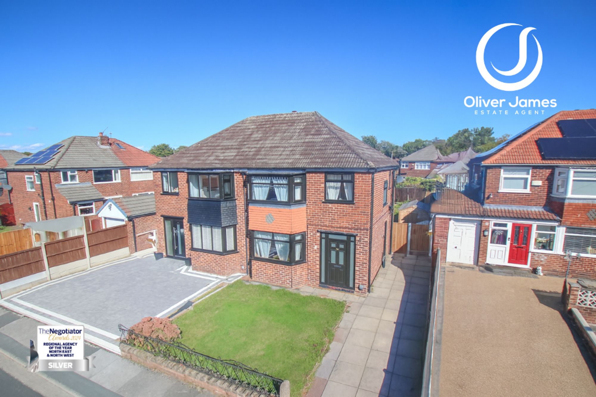 3 bed semi-detached house for sale in Hargate Drive, Irlam, M44 - Property Image 1
