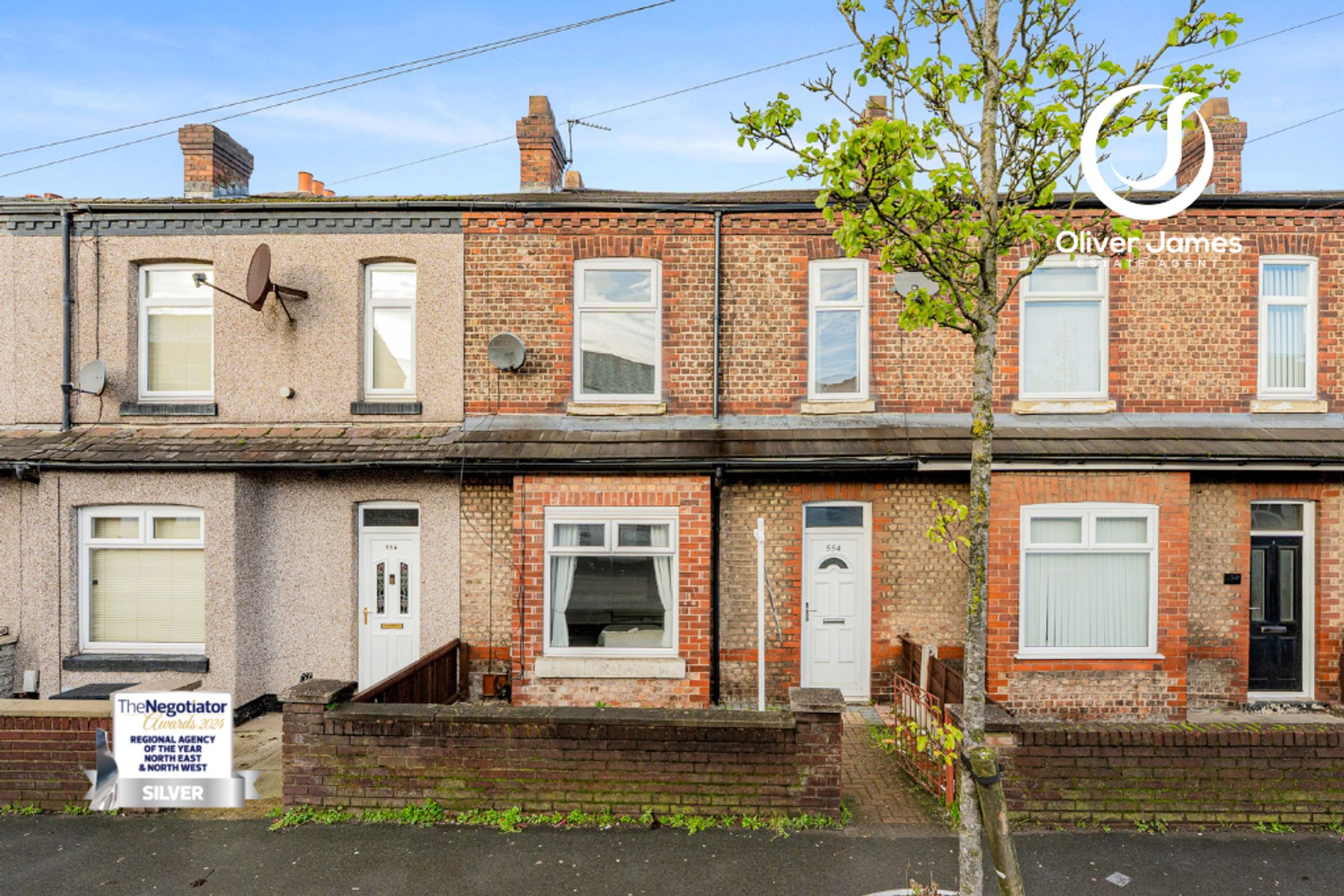 2 bed terraced house for sale in Liverpool Road, Irlam, M44