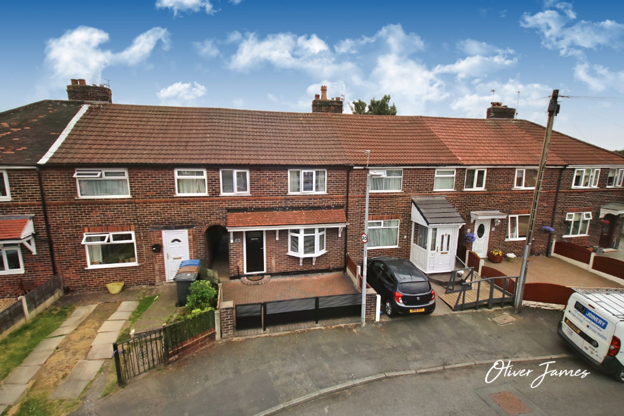 3 bed terraced house for sale in Eldon Road, Irlam, M44  - Property Image 1
