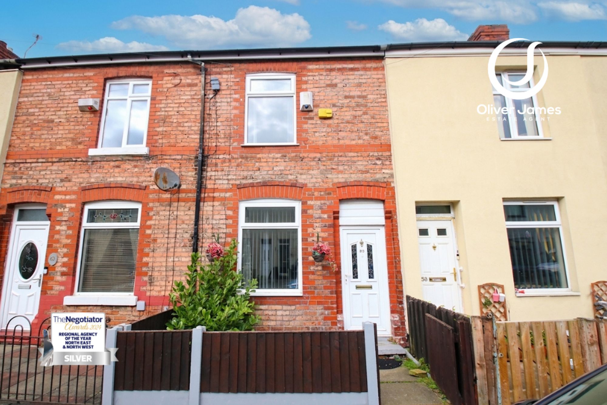 2 bed mid-terraced house to rent in Dixon Street, Irlam, M44  - Property Image 1