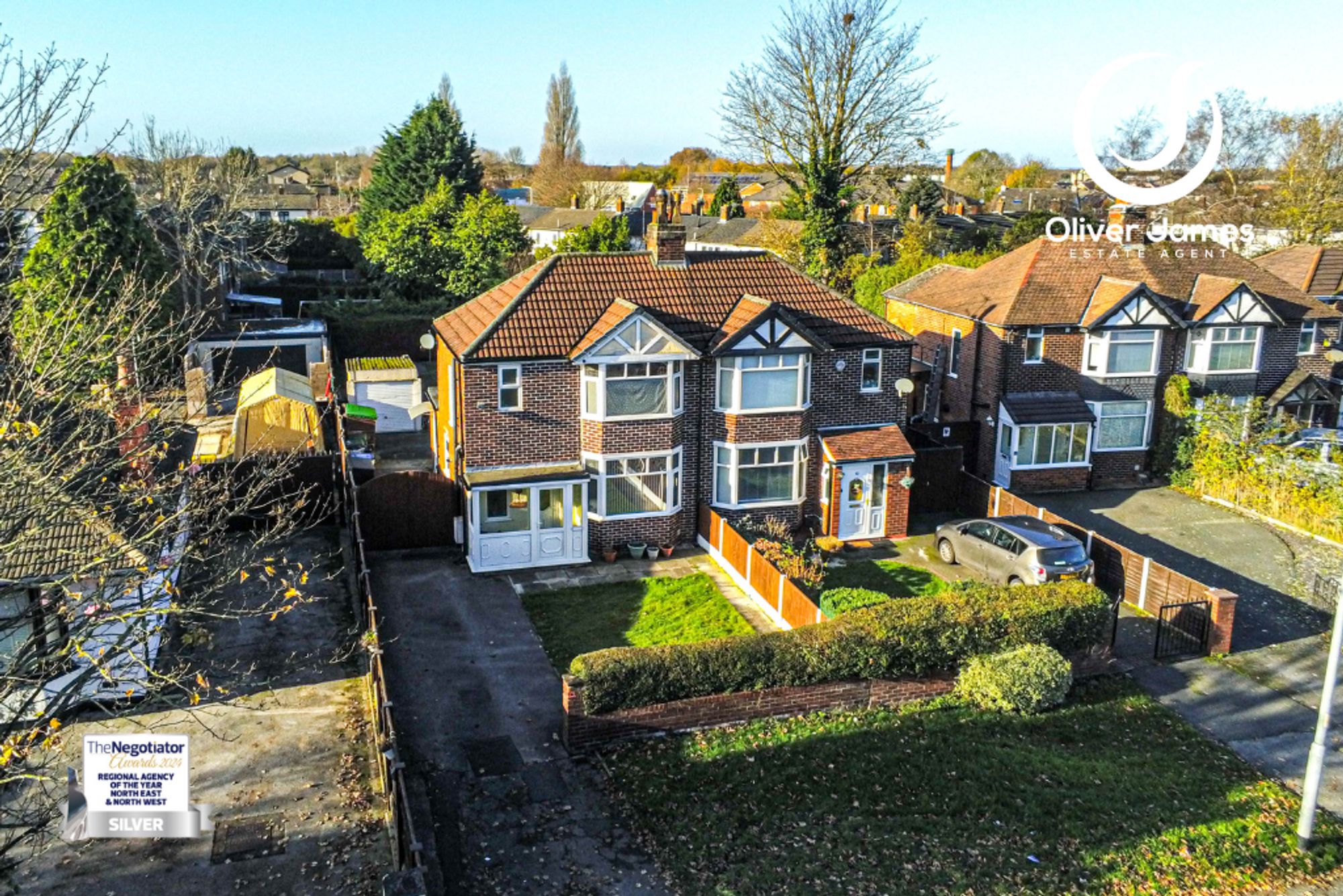 3 bed semi-detached house for sale in Warburton Lane, Partington, M31