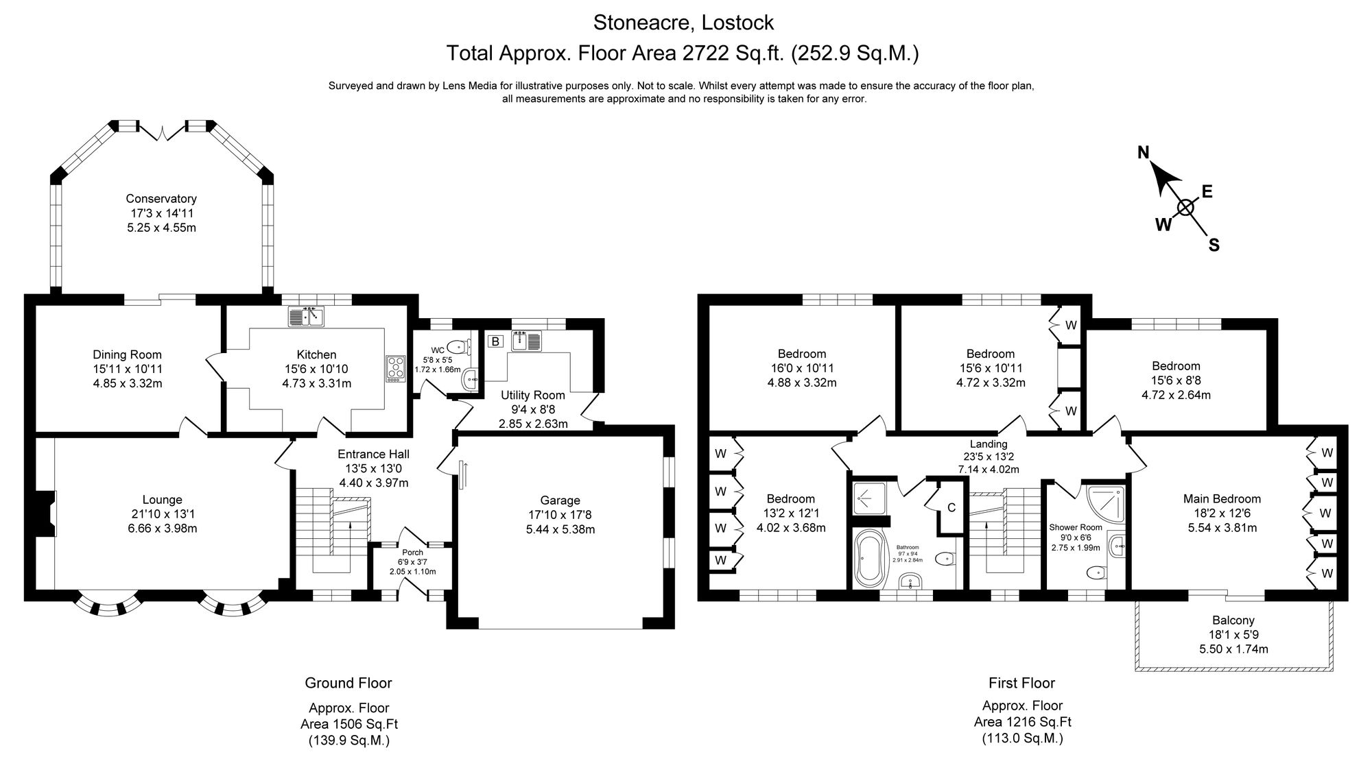 5 bed detached house for sale in Stoneacre, Bolton - Property Floorplan