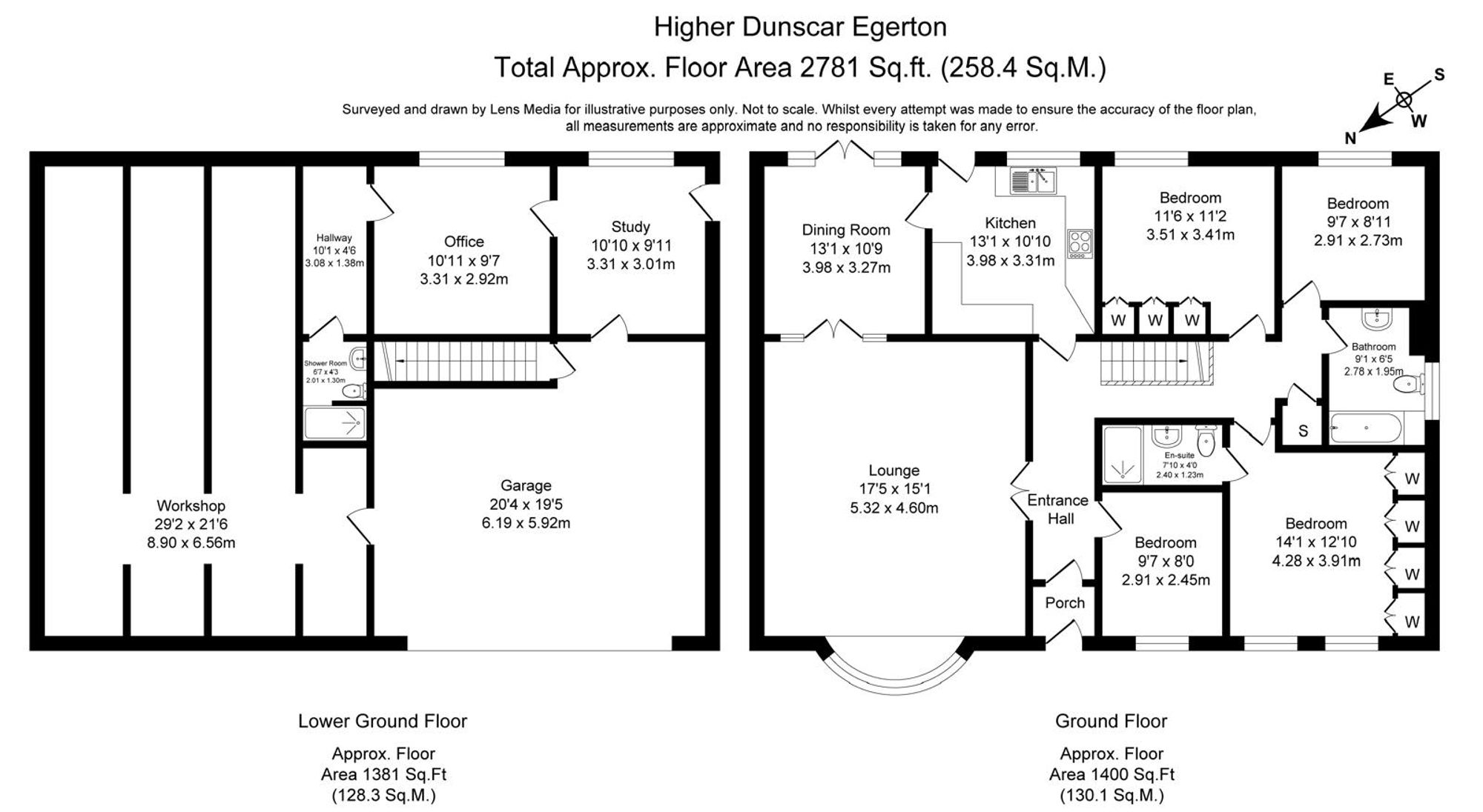 4 bed detached house for sale in Higher Dunscar, Bolton - Property Floorplan