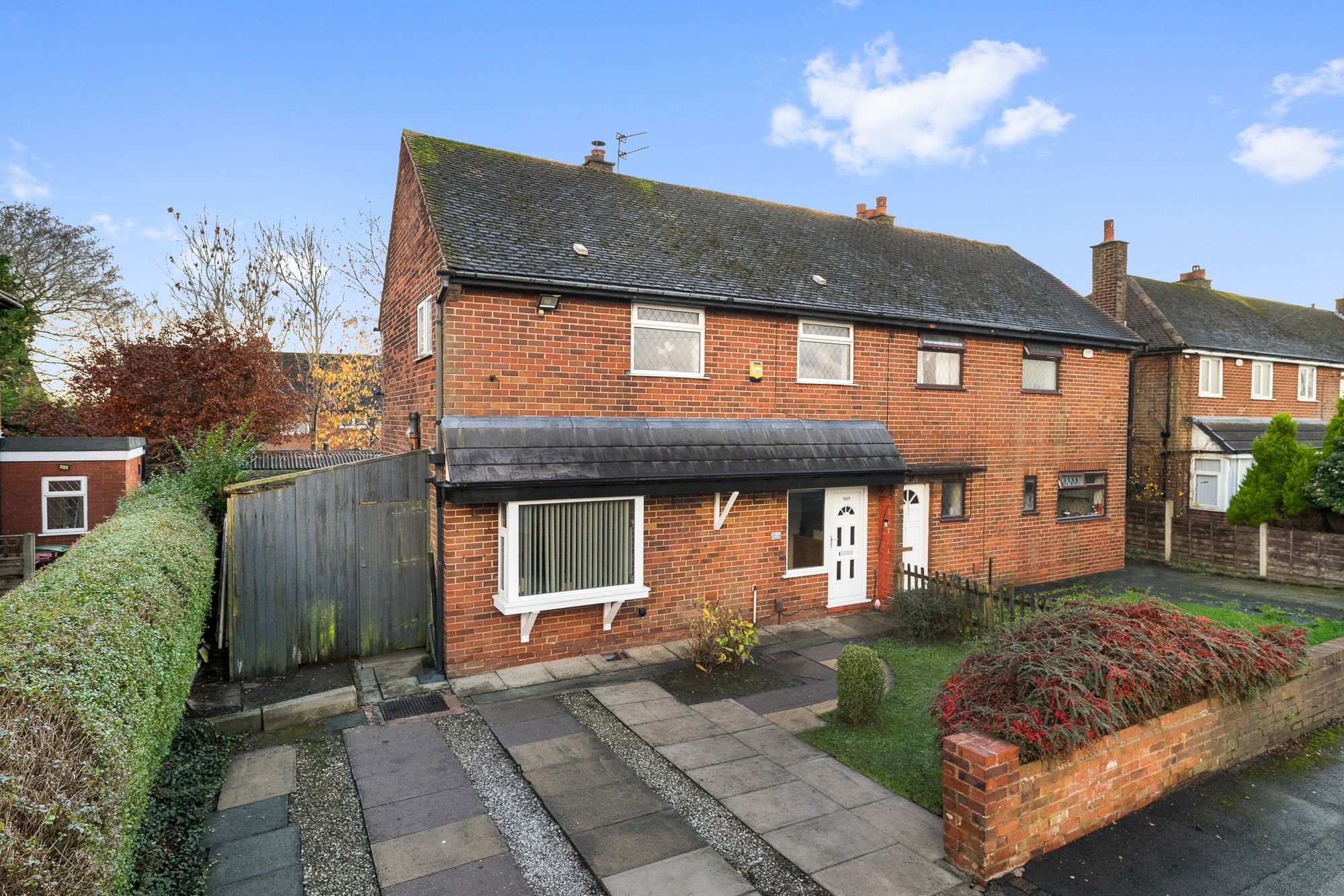 3 bed semi-detached house for sale in Plodder Lane, Bolton  - Property Image 1