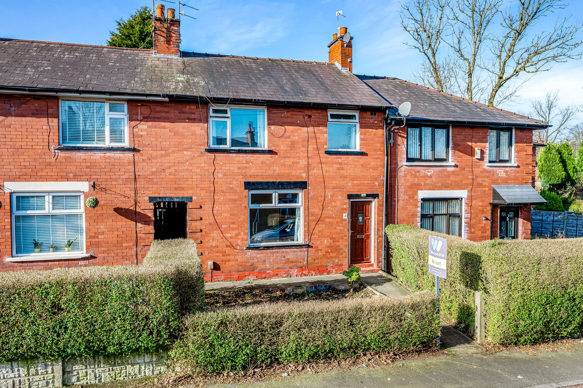 3 bed mid-terraced house to rent in Stirling Grove, Manchester  - Property Image 1