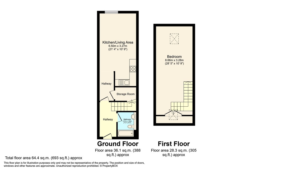 1 bed flat to rent in Harrington House, Brighton Road, Horsham - Property floorplan