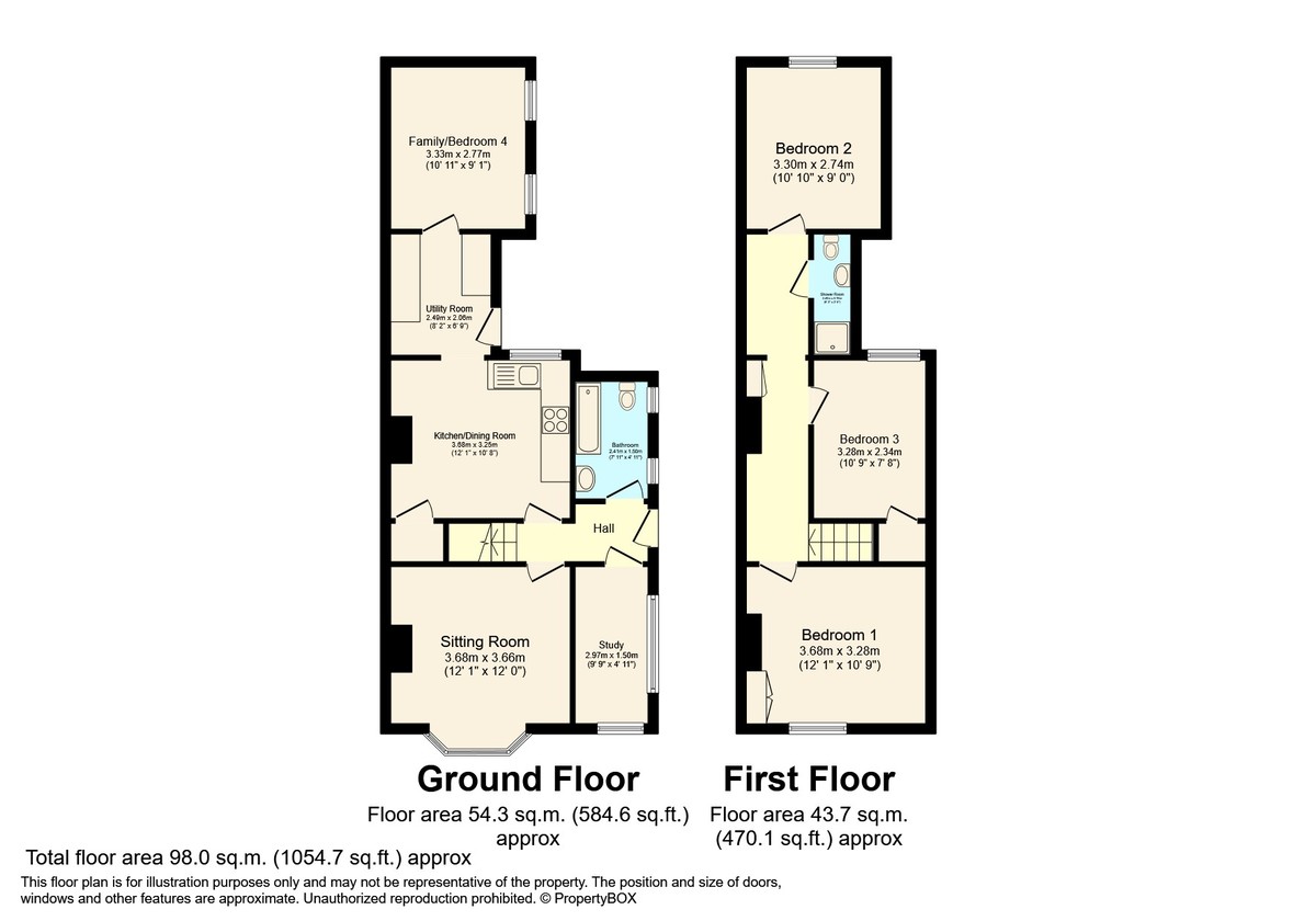 4 bed semi-detached house to rent in Littlehaven Lane, Horsham, RH12 - Property floorplan