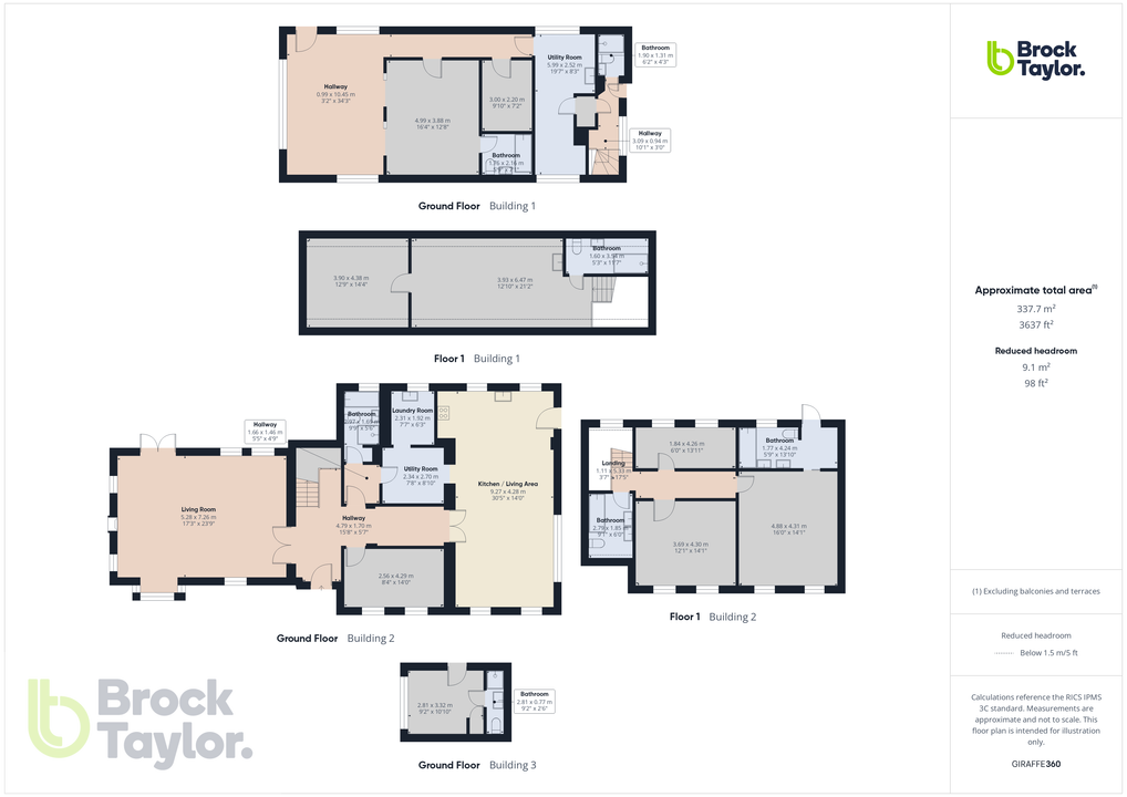 4 bed equestrian facility for sale in Cowfold Road, Bolney, West Sussex, RH17 - Property floorplan