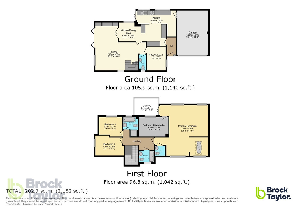 4 bed for sale in Sunnywood Drive, Haywards Heath - Property floorplan