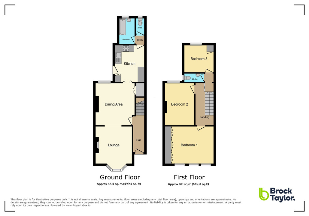 3 bed semi-detached house for sale in New Street, Horsham - Property floorplan