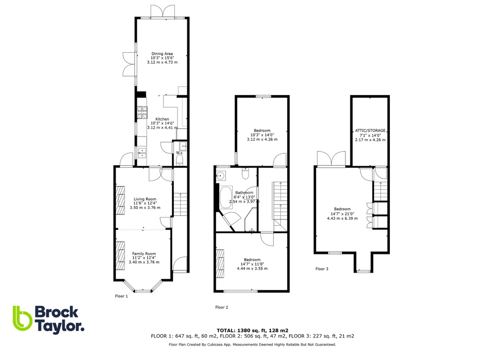3 bed semi-detached house for sale in Oxford Road, Horsham - Property floorplan