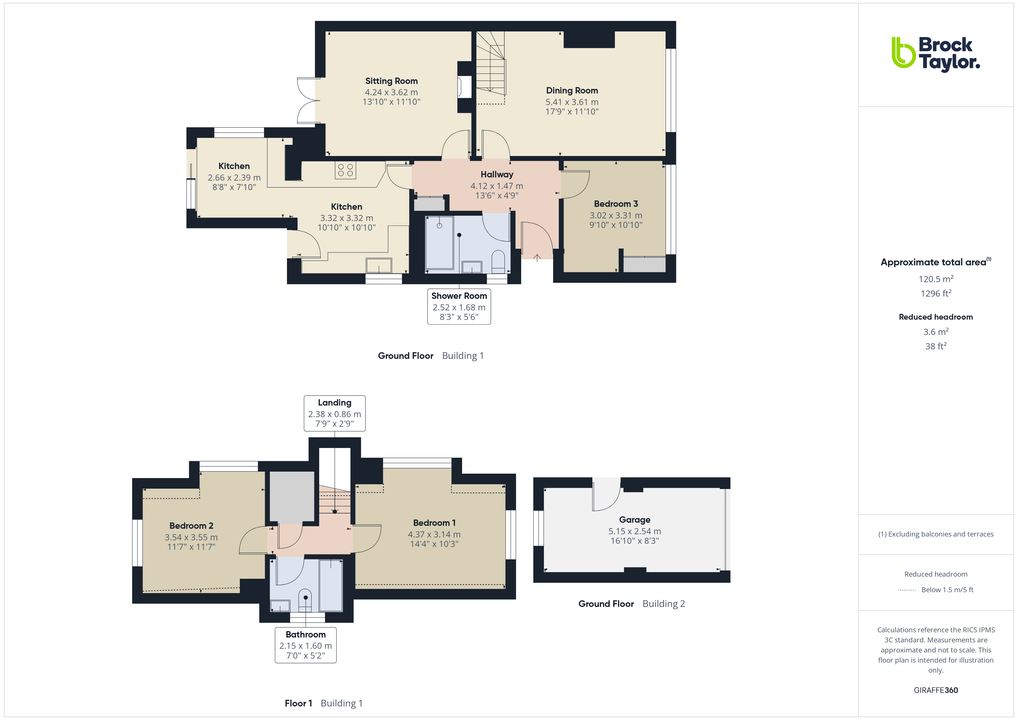 3 bed for sale in Barleycroft, Cowfold, Horsham, West Sussex - Property floorplan