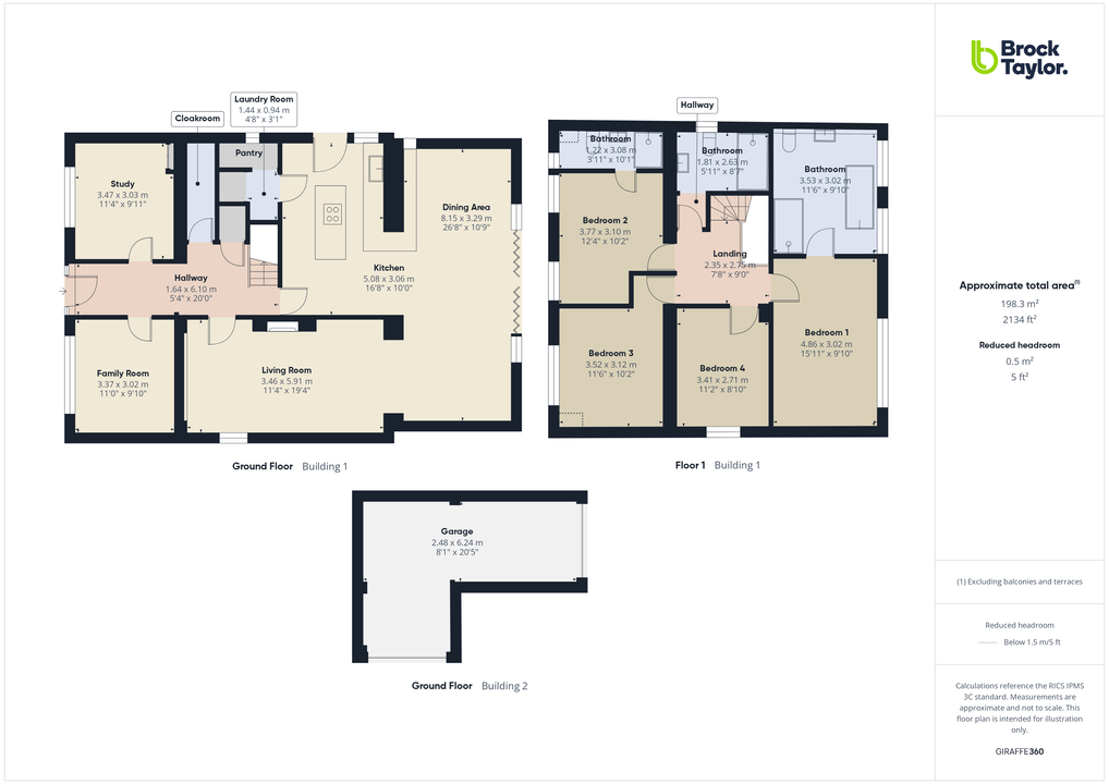 4 bed detached house for sale in Little Homefield, Brighton Road, Mannings Heath, Horsham - Property floorplan