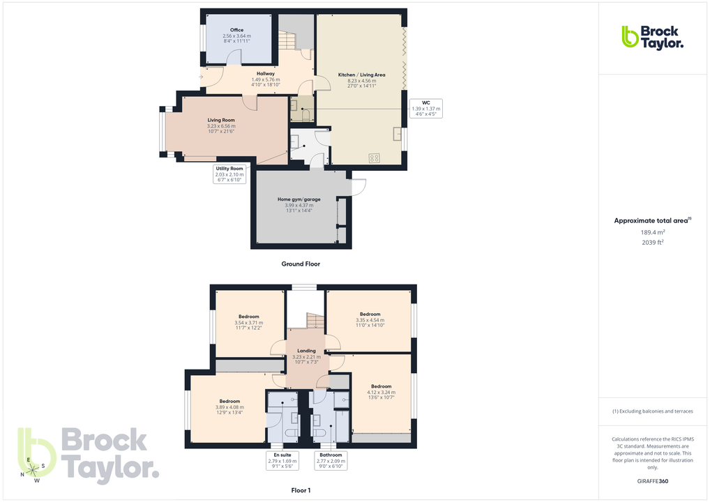 4 bed detached house for sale in Crouch Fields, Ansty, West Sussex, RH17 5NW - Property floorplan