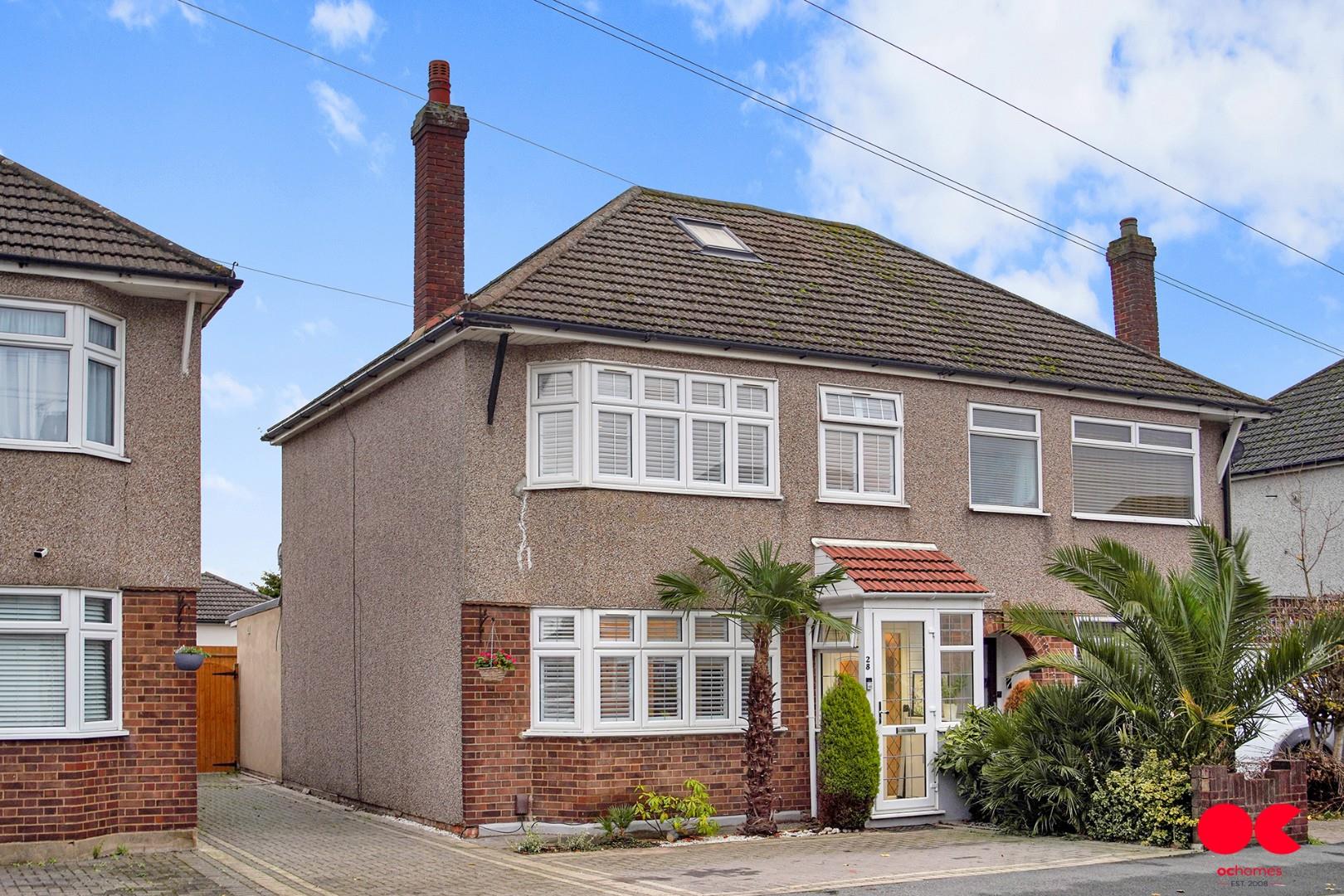 3 bed semi-detached house for sale in The Glen, Rainham  - Property Image 1