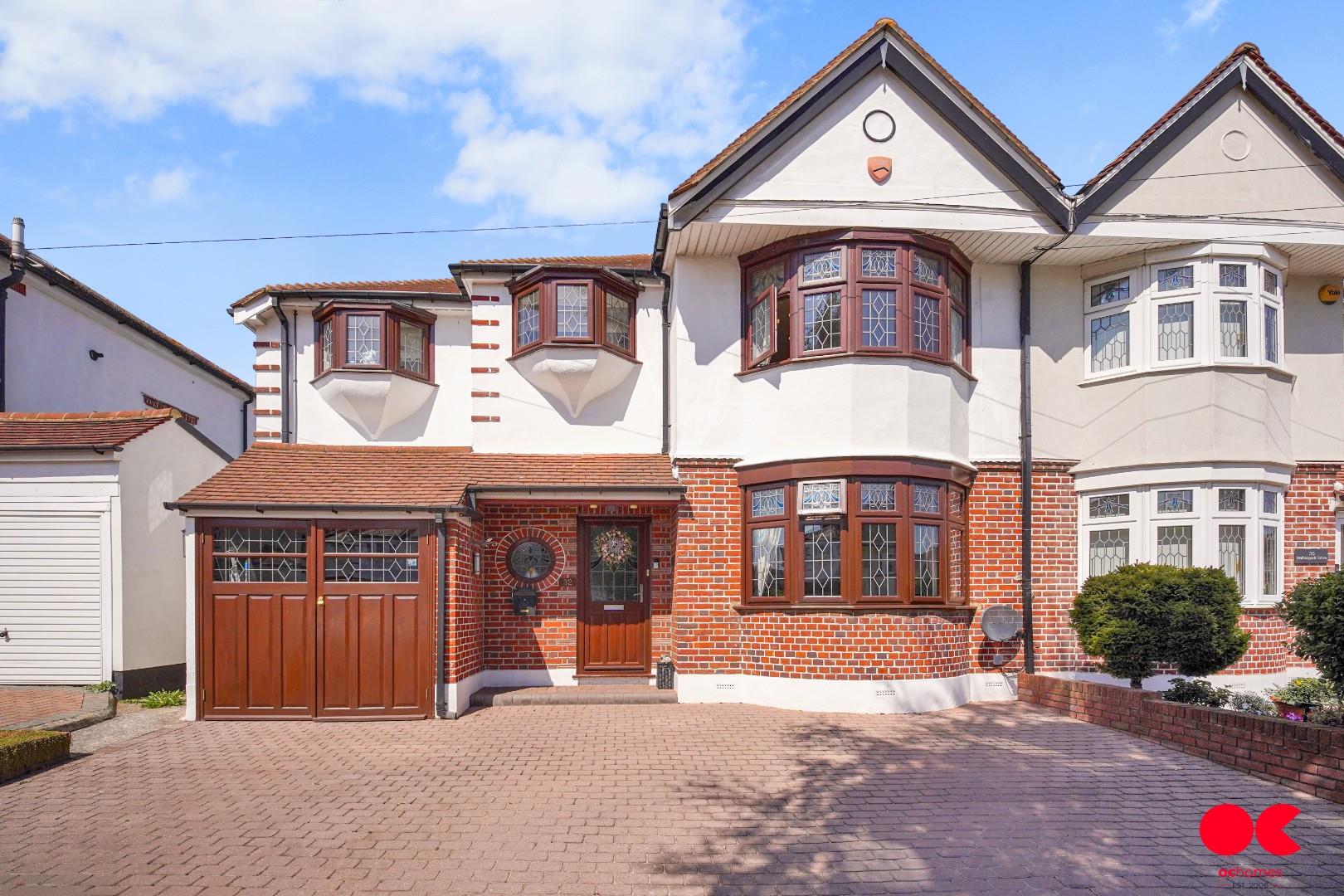 4 bed semi-detached house for sale in Netherpark Drive, Gidea Park