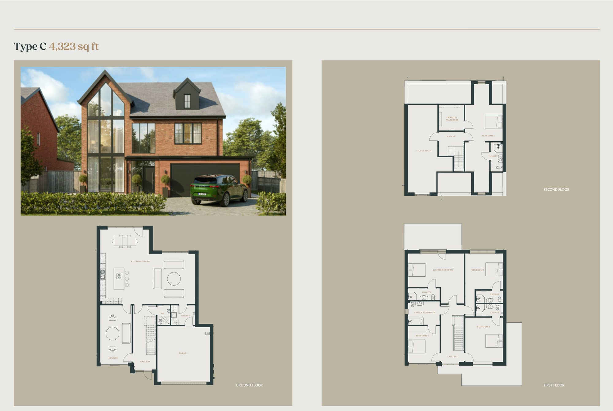 5 bed detached house for sale in Oakridge Park, Bolton - Property floorplan